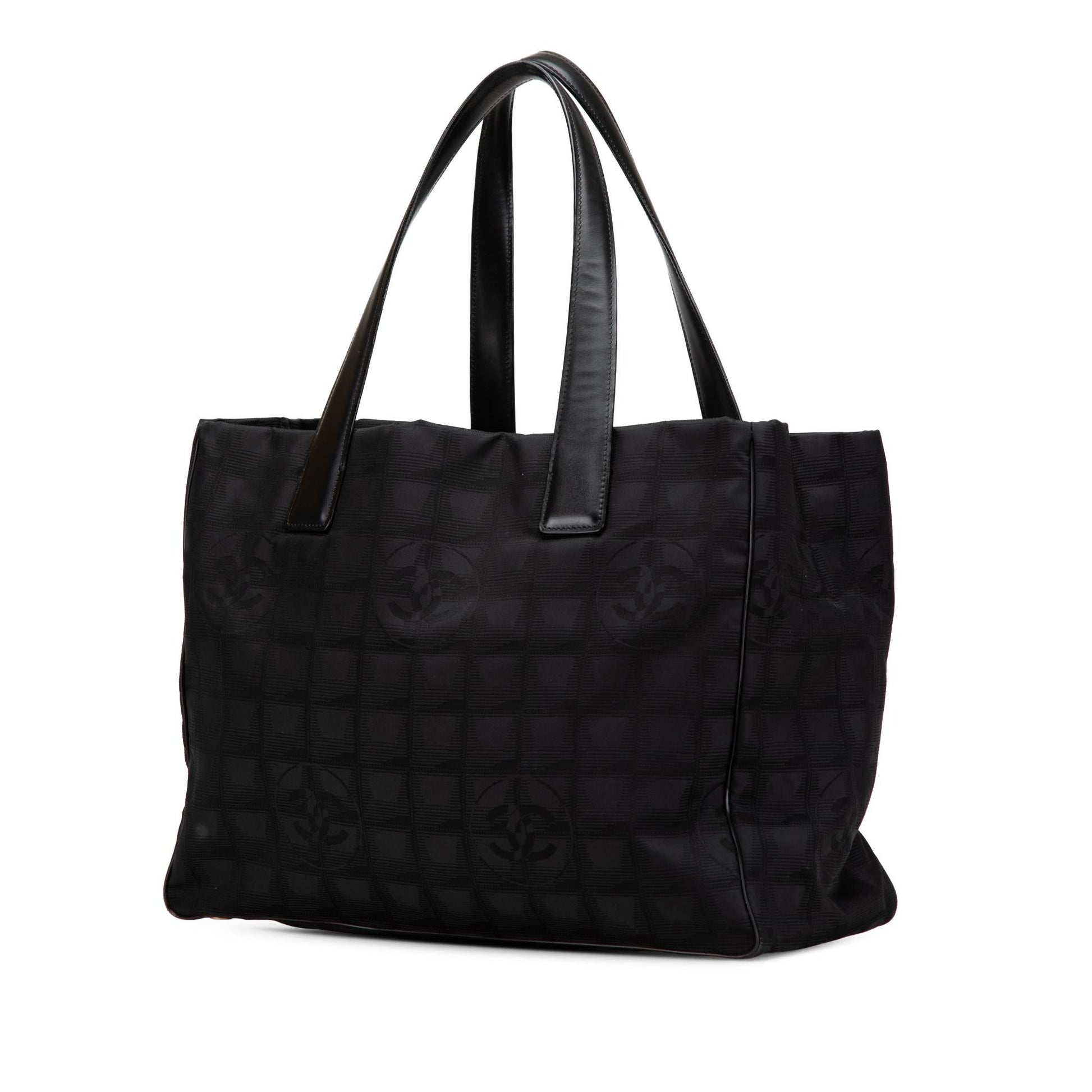 Chanel New Line Nylon Travel Bag Tote 9