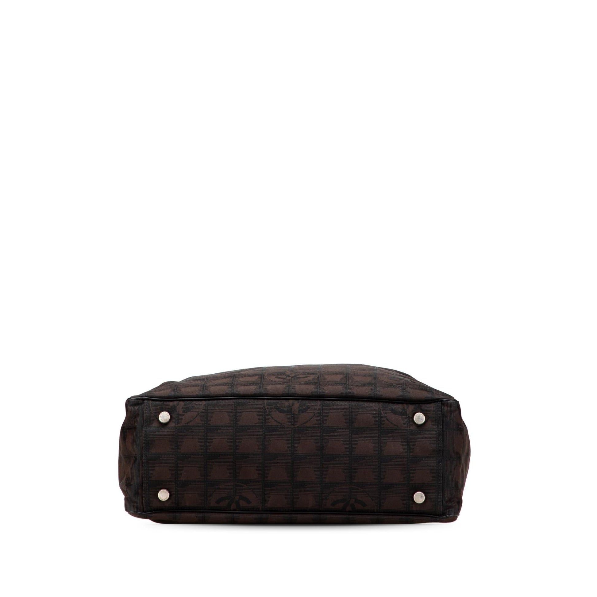 Chanel New Line Nylon Travel Bag Tote 14