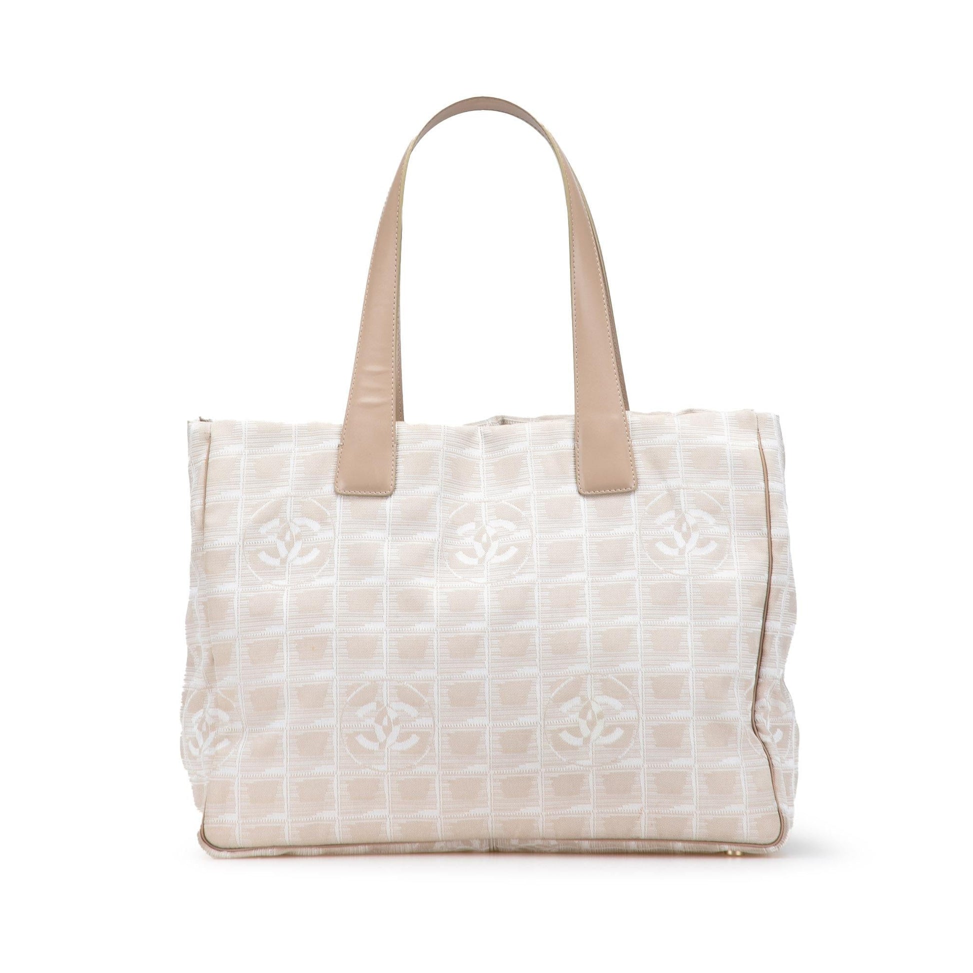 Chanel New Line Nylon Travel Bag Tote 18