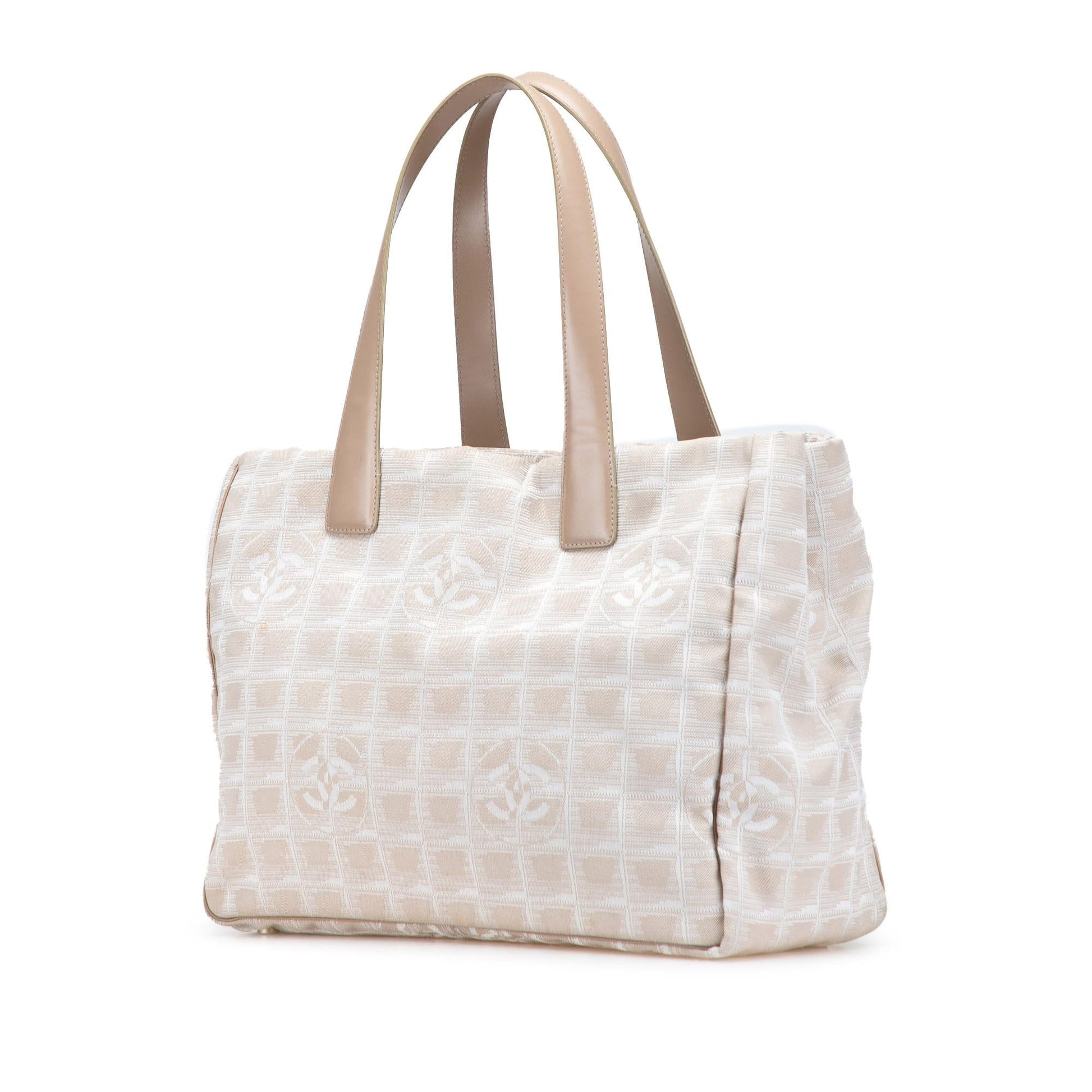 Chanel New Line Nylon Travel Bag Tote 18