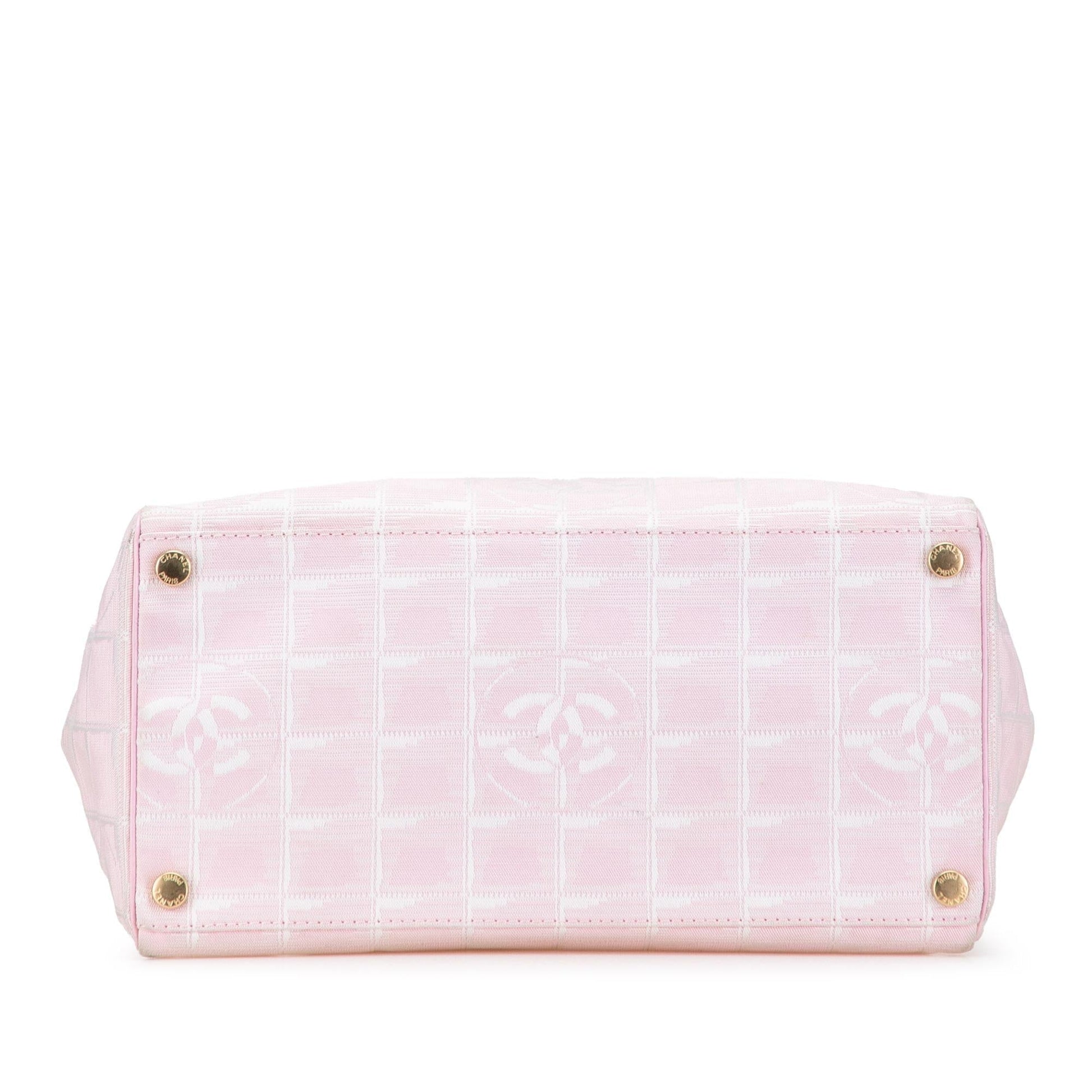 Chanel New Line Nylon Travel Bag Tote 20