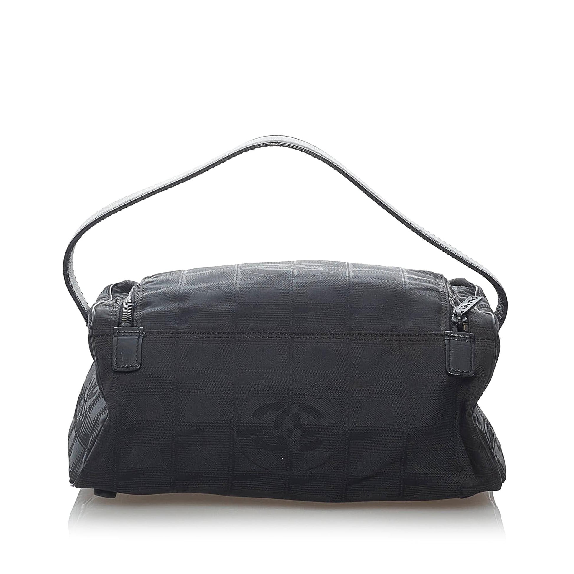 Chanel New Line Nylon Vanity SHG Travel Bag