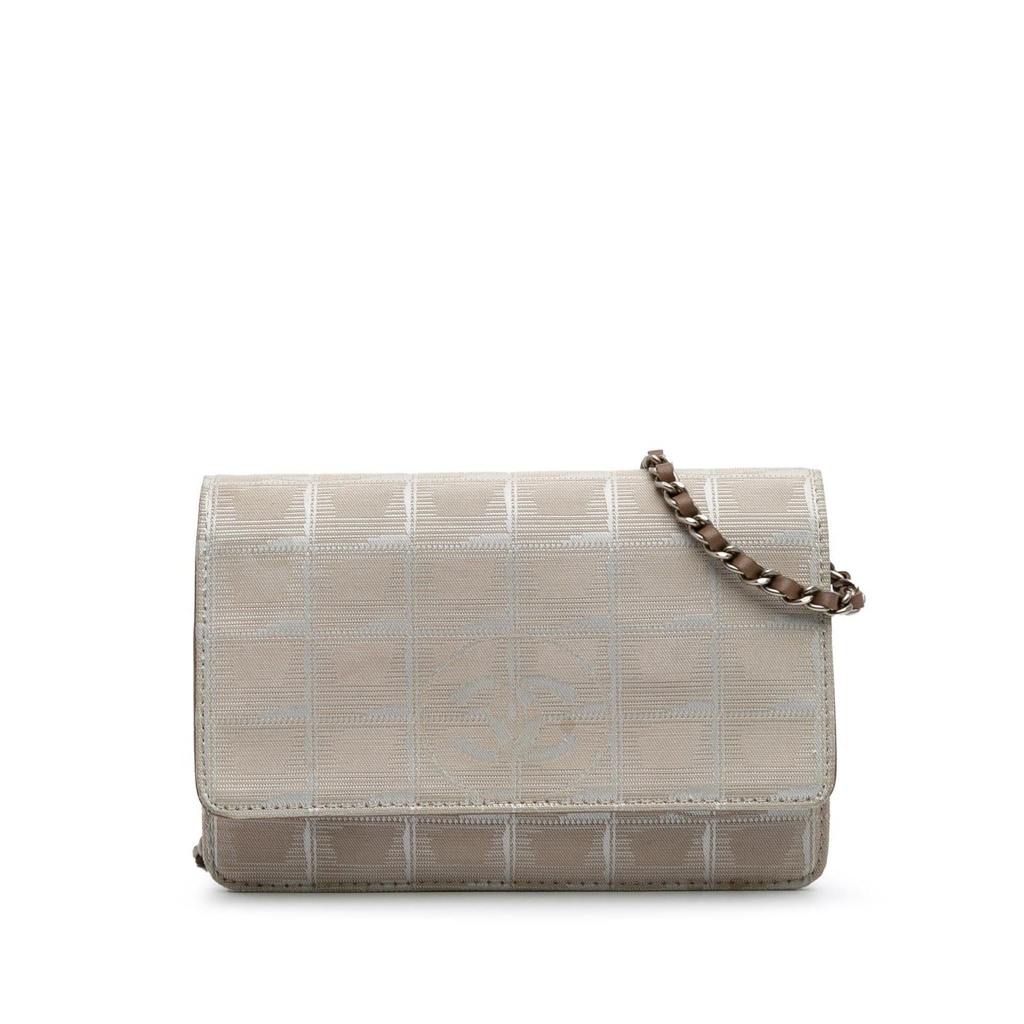 Chanel New Line Nylon On Wallet Case