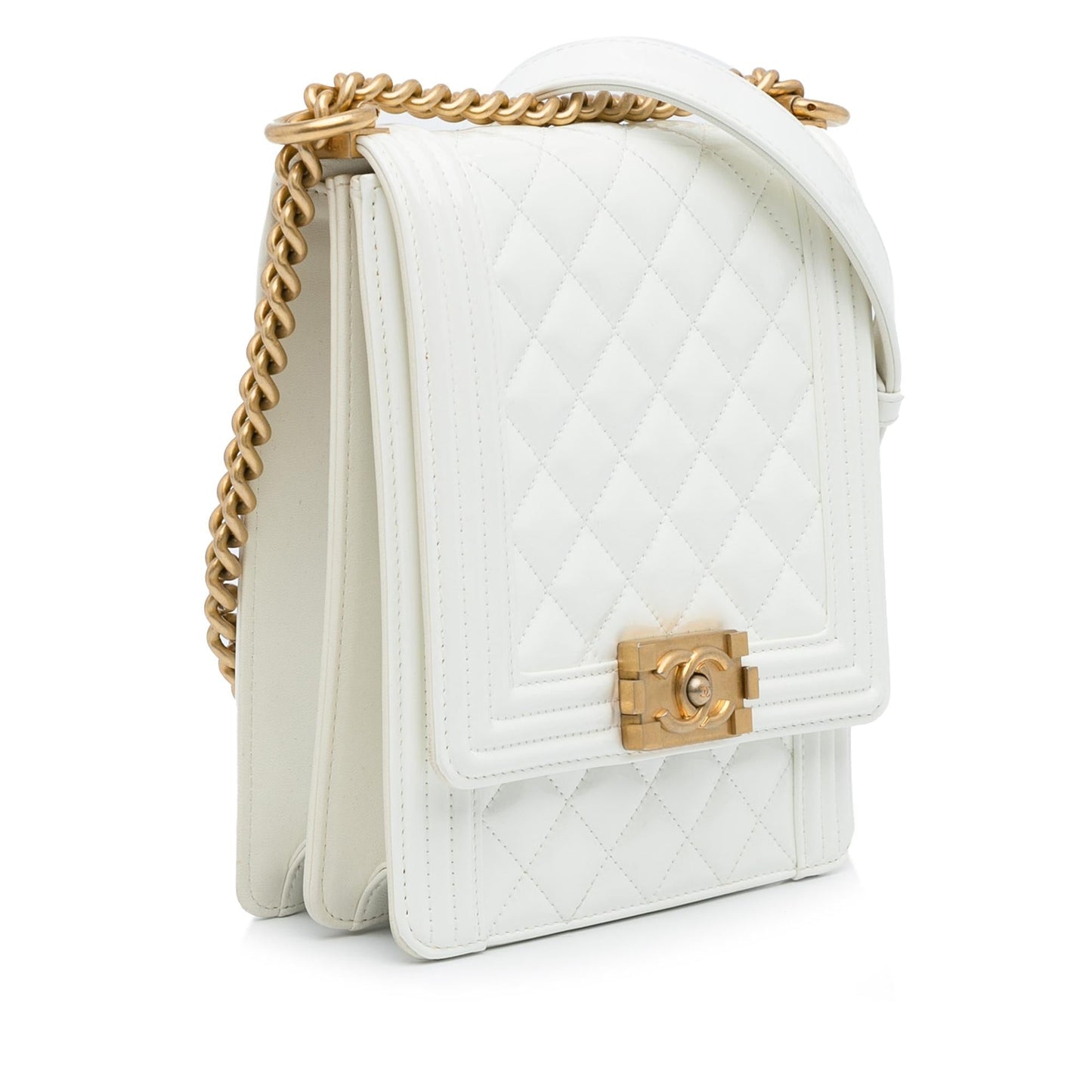 Chanel North South Boy Flap SHG-CBIZHj Handbag