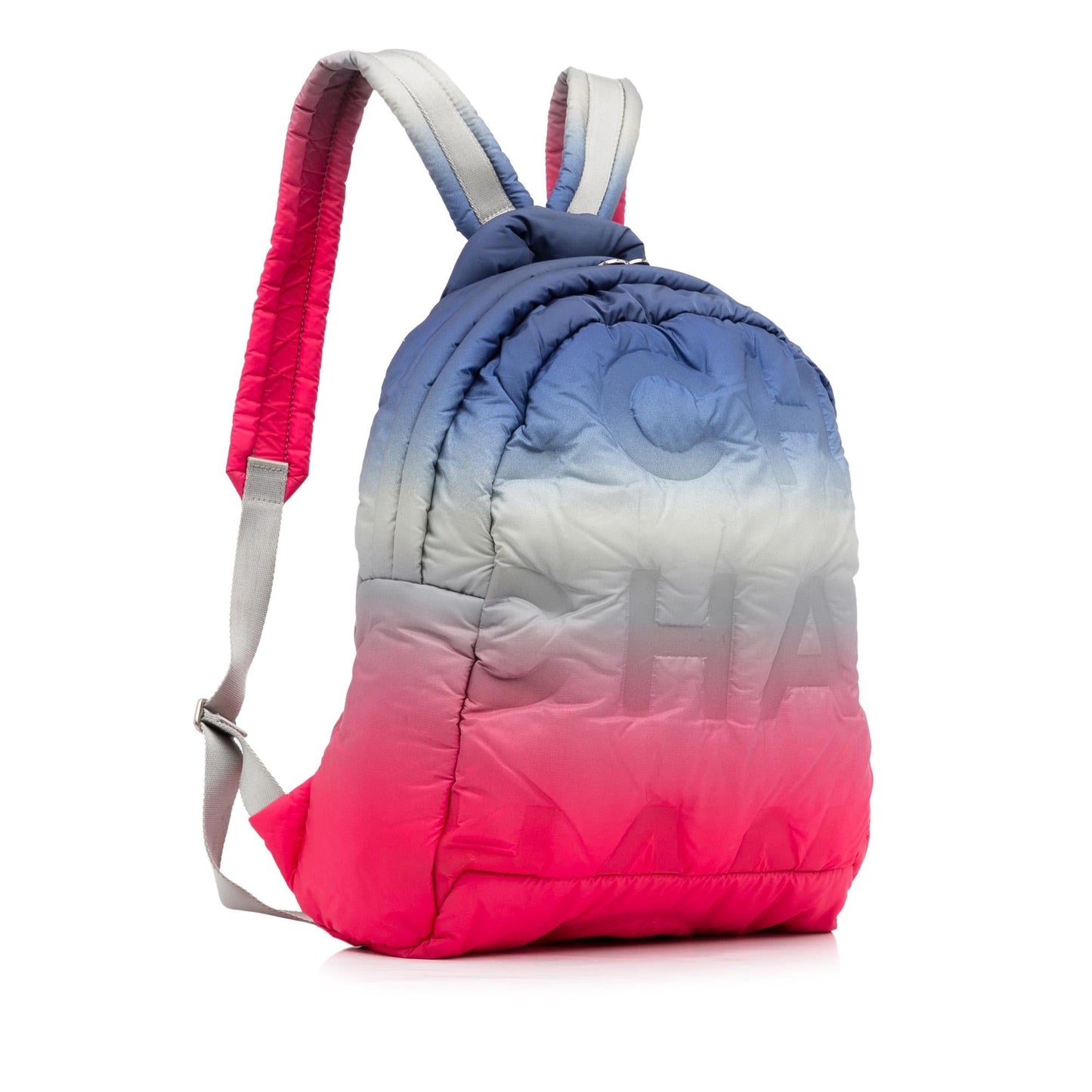 Chanel Nylon Embossed Doudoune Backpack SHG-gUfGCc
