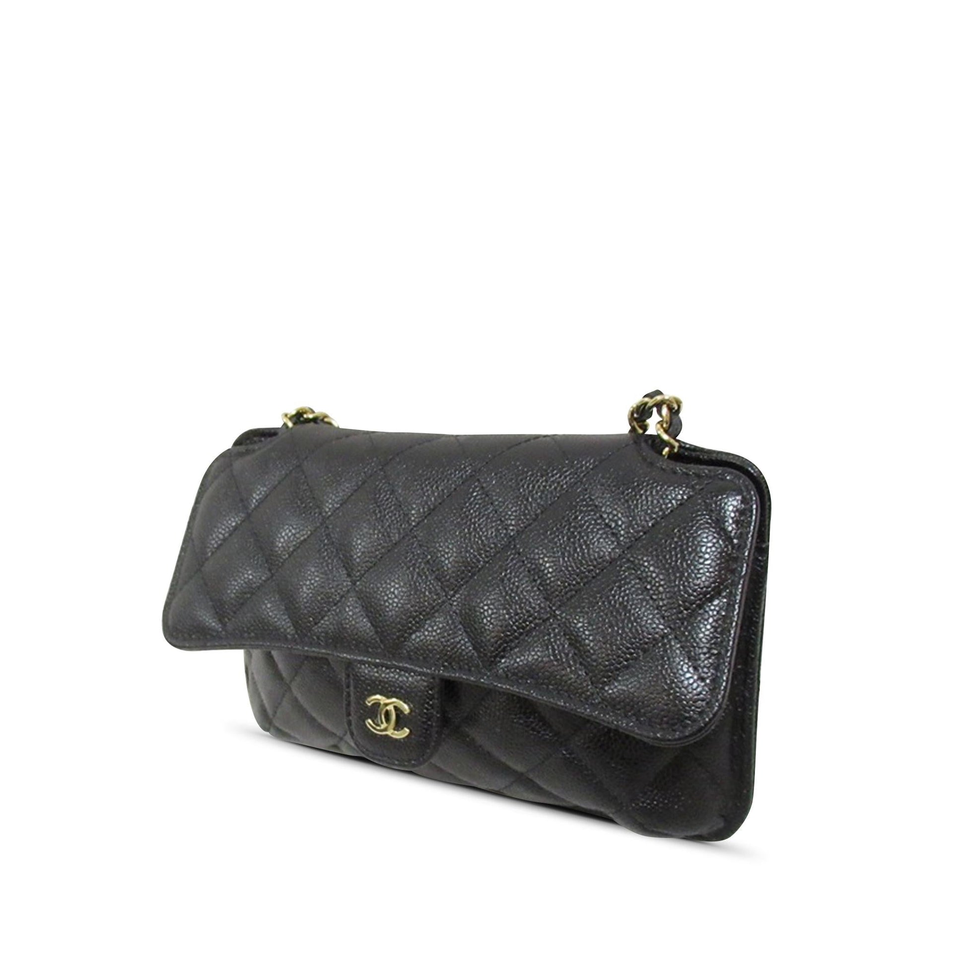 Chanel Nylon Graffiti Foldable Shopping Caviar Flap Tote Bag
