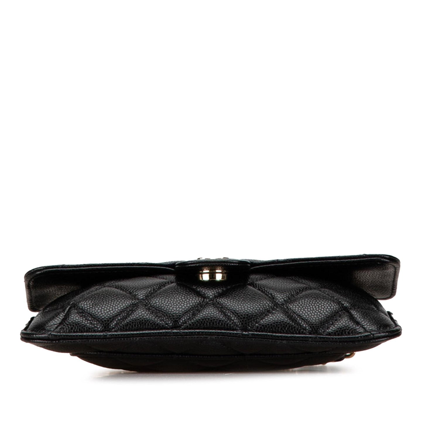 Chanel Nylon Graffiti Foldable Shopping Tote in Caviar Flap (SHG-HcnFTW)