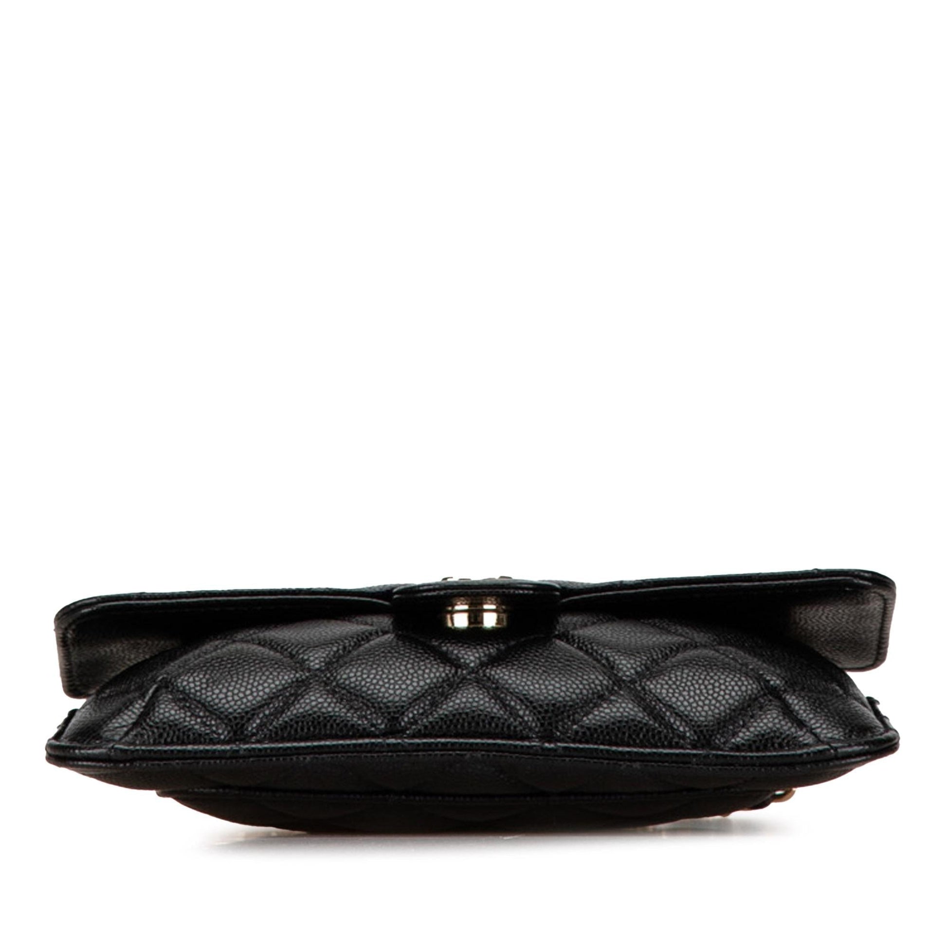 Chanel Nylon Graffiti Foldable Shopping Tote in Caviar Flap (SHG-HcnFTW)