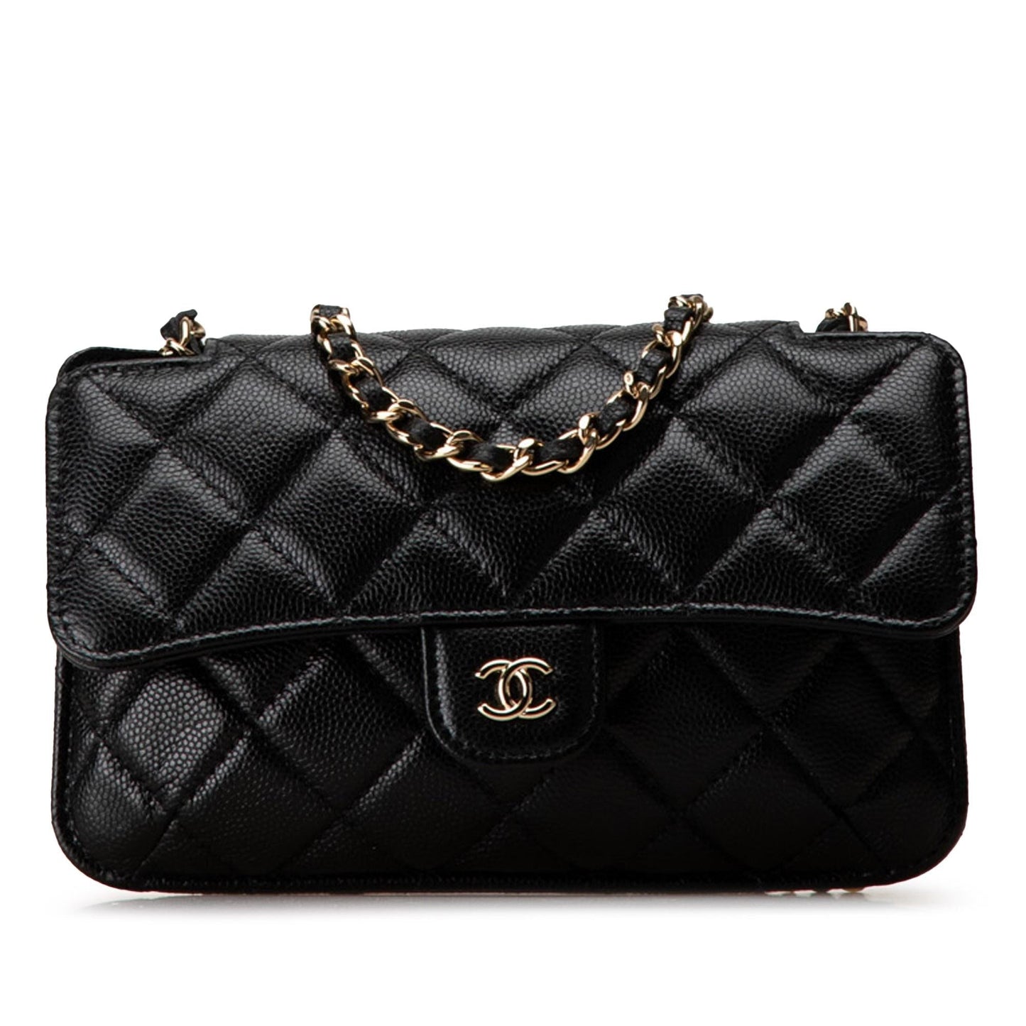 Chanel Nylon Graffiti Foldable Shopping Caviar Flap Tote Bag Shg Hcnftw