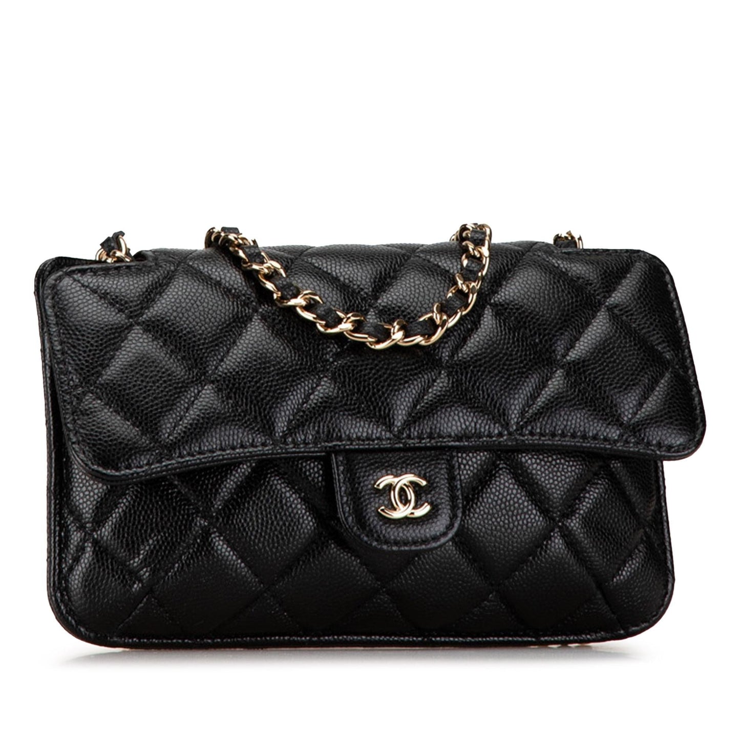 Chanel Nylon Graffiti Foldable Shopping Caviar Flap Tote Bag Shg Hcnftw