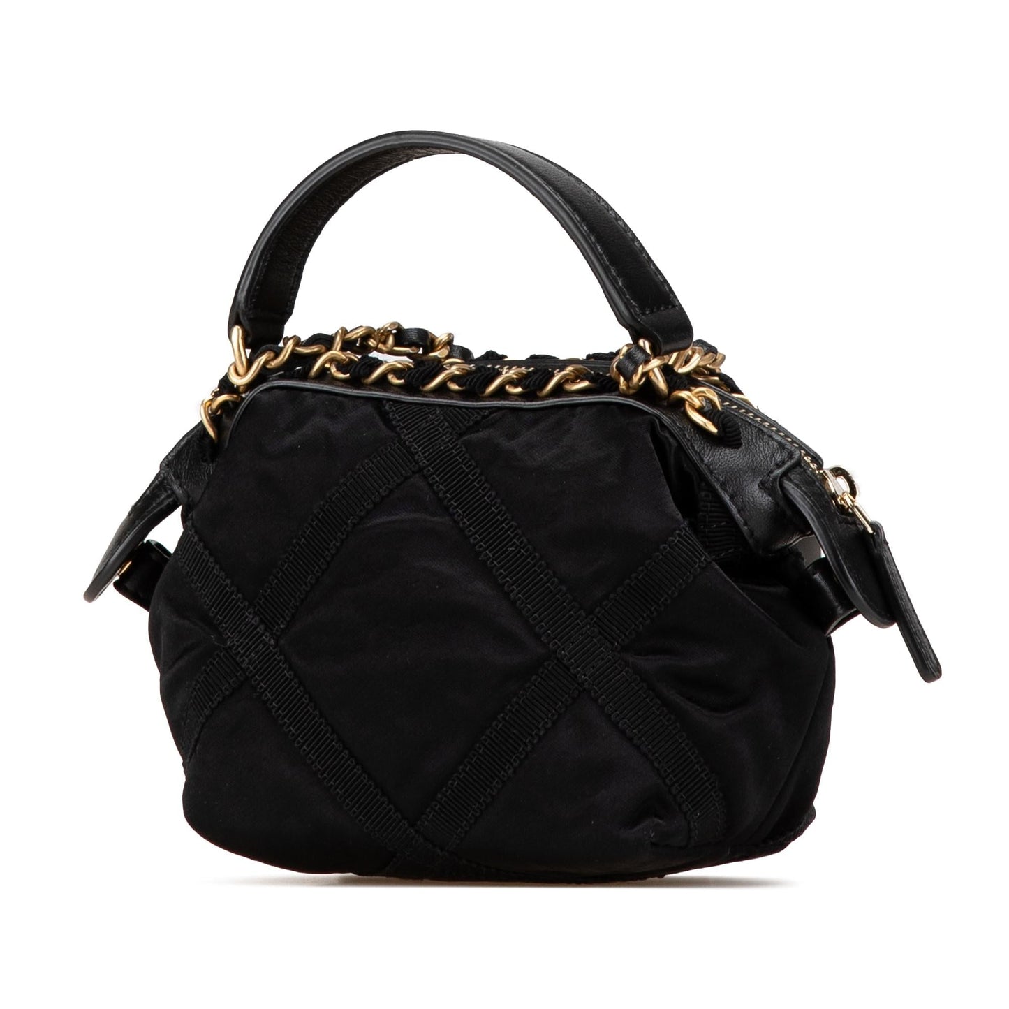 Chanel Nylon Grosgrain Lifestyle Clutch Bag