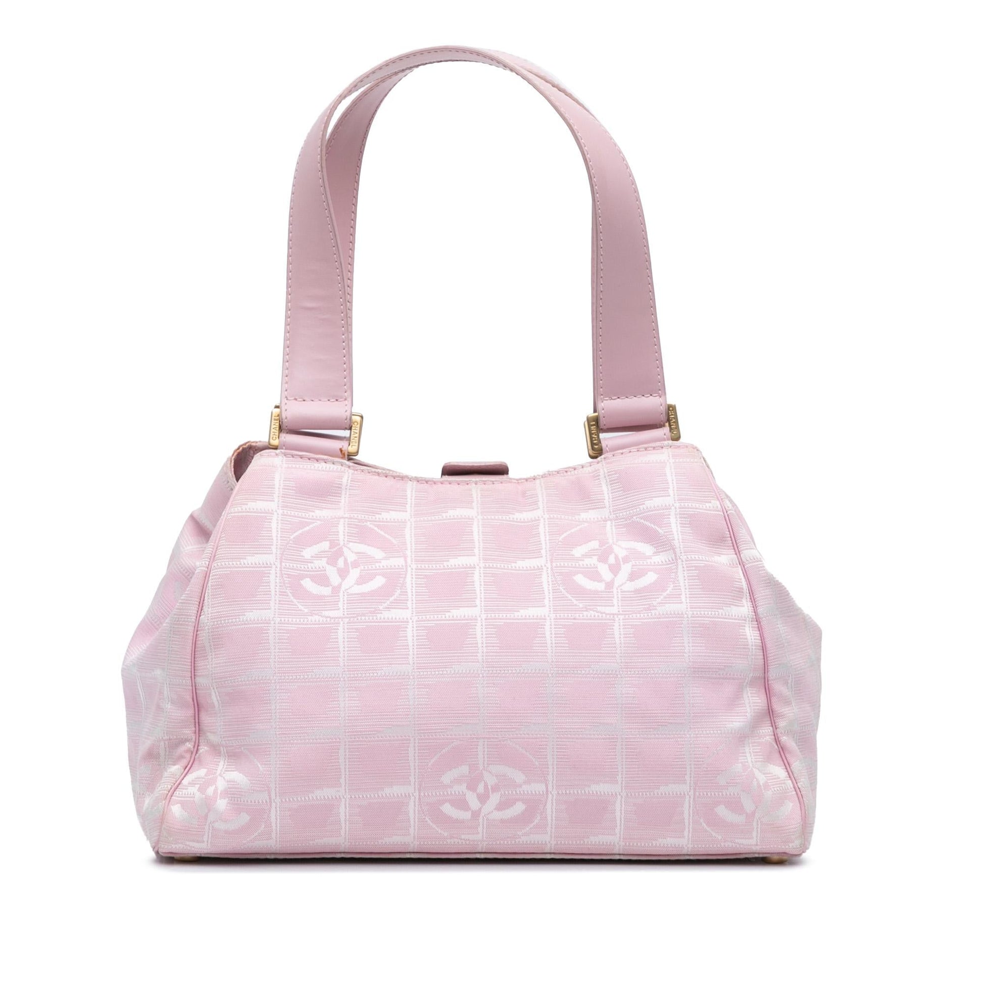 Chanel Nylon New Line Travel Bag Line Handbag