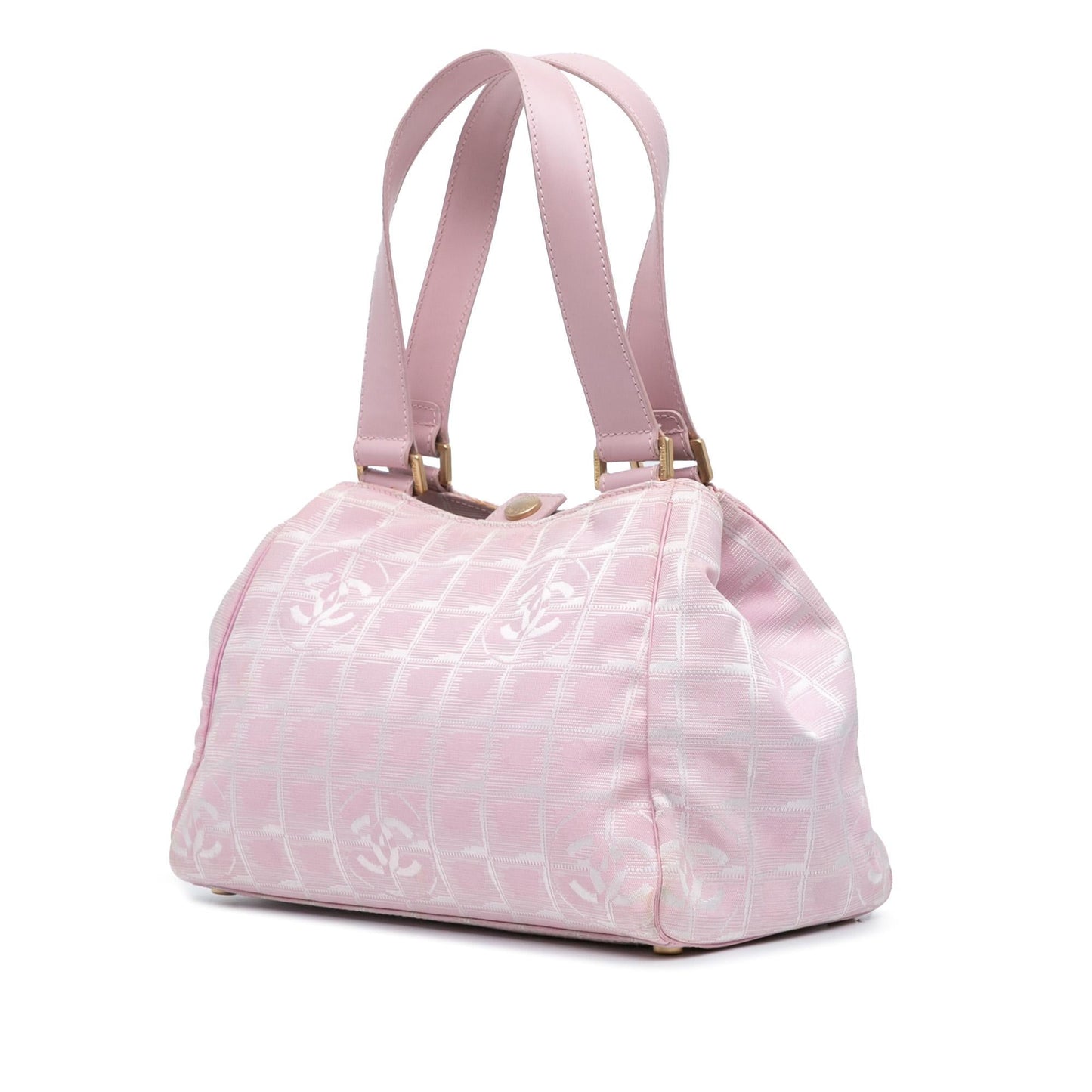 Chanel Nylon New Line Travel Bag Line Handbag