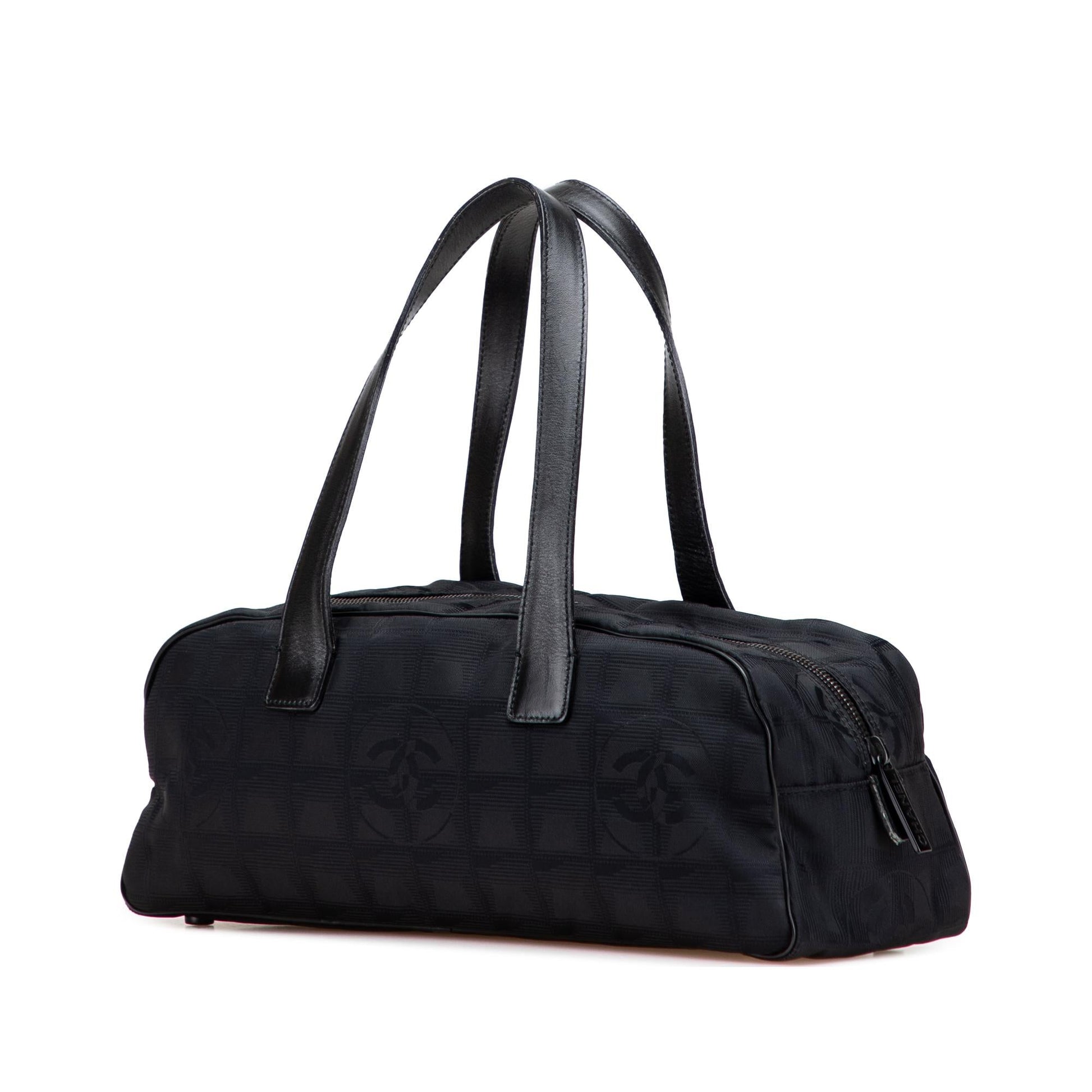 Chanel Nylon New Line Travel Bag Handbag 1