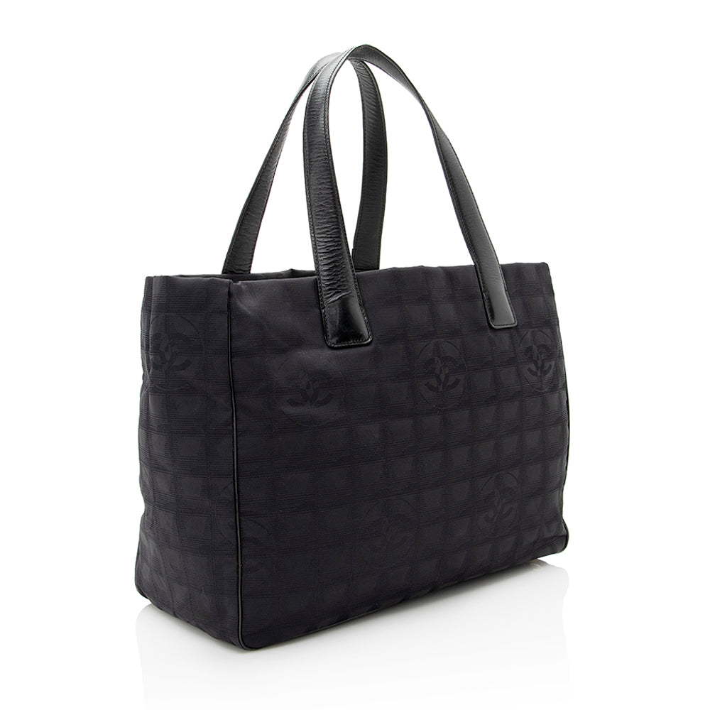 Chanel Nylon Line SHF Travel Bag Tote Shf
