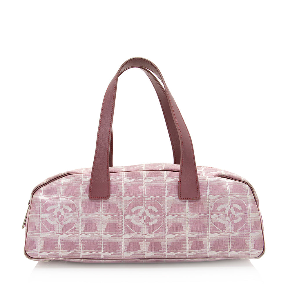Chanel Nylon Ligne Satchel SHF Travel Bag