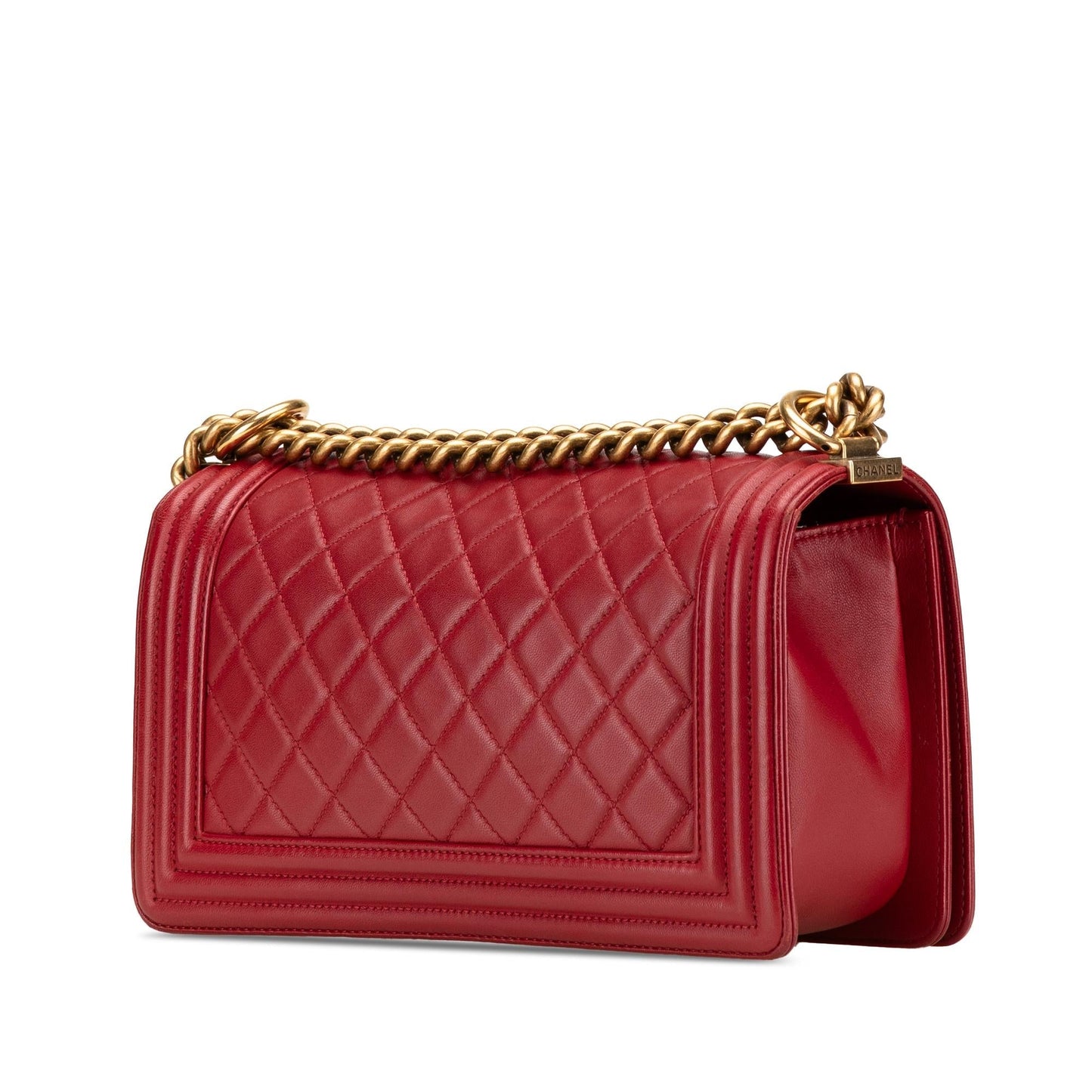 Chanel Old Lambskin Boy Flap Handbag