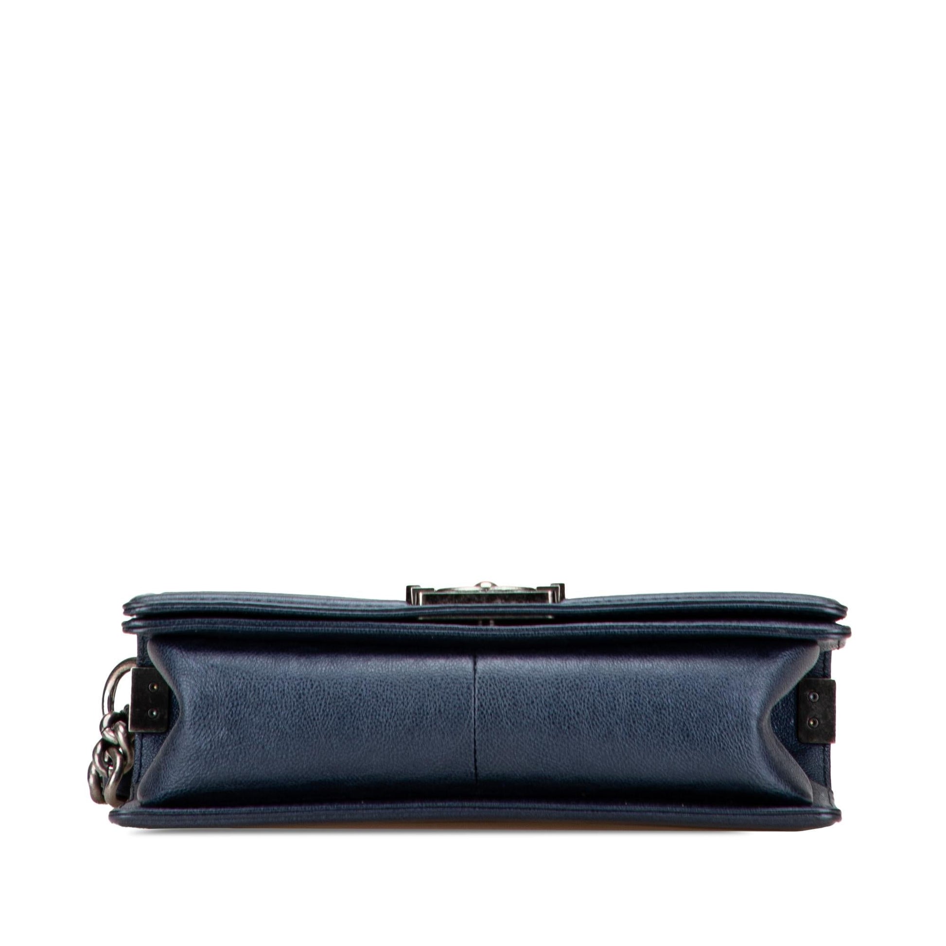 Chanel Old Quilted Lambskin Boy Flap Handbag