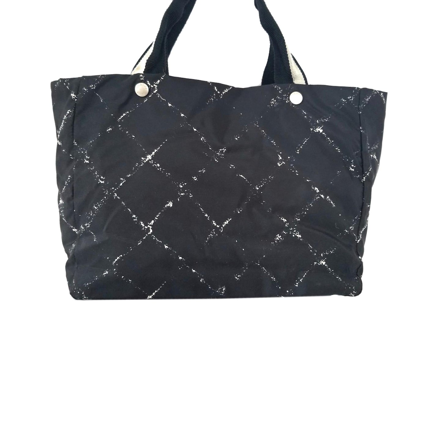 Chanel Old Line Nylon SHG Travel Bag 11