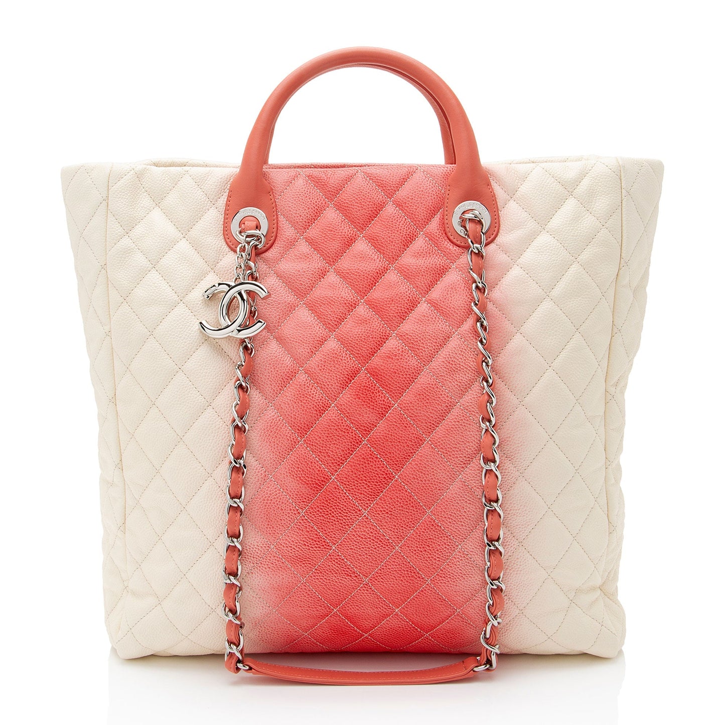 Chanel Ombre Caviar Shopping SHF-lDA5jf Leather Tote Bag