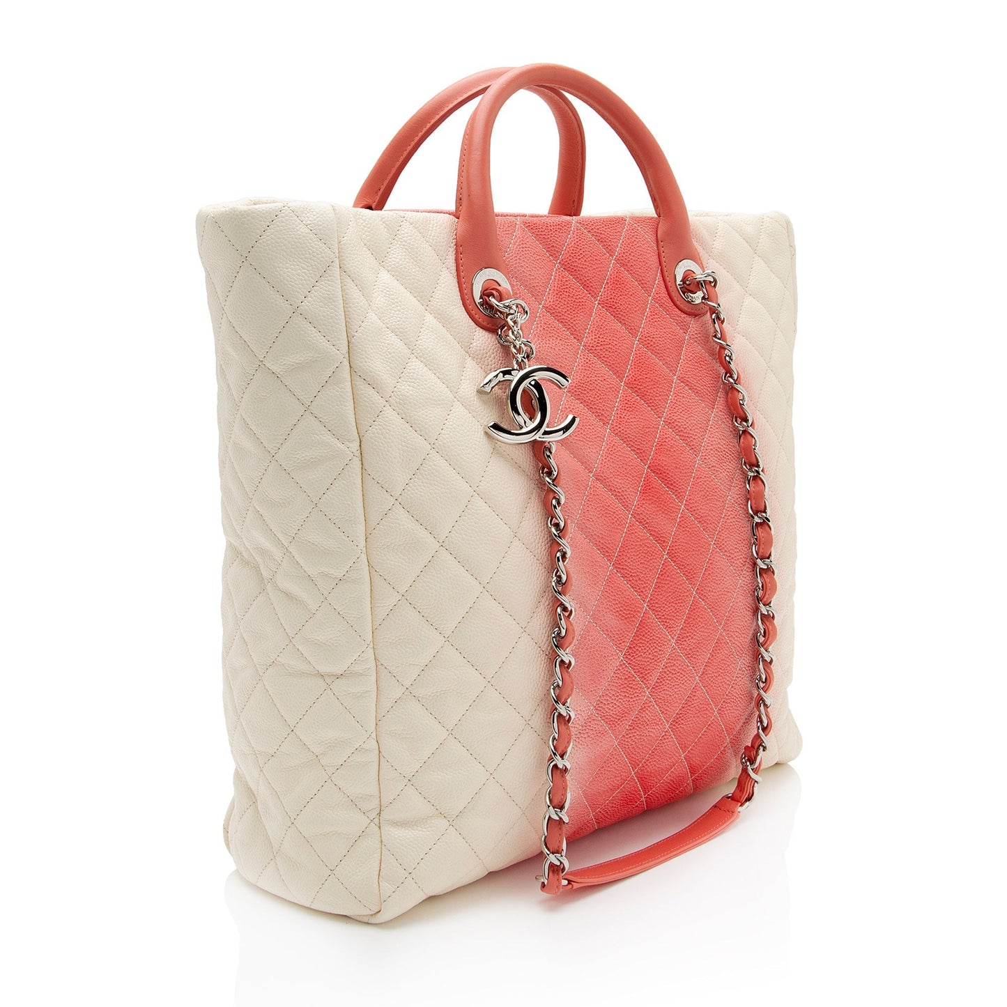 Chanel Ombre Caviar Shopping SHF-lDA5jf Leather Tote Bag