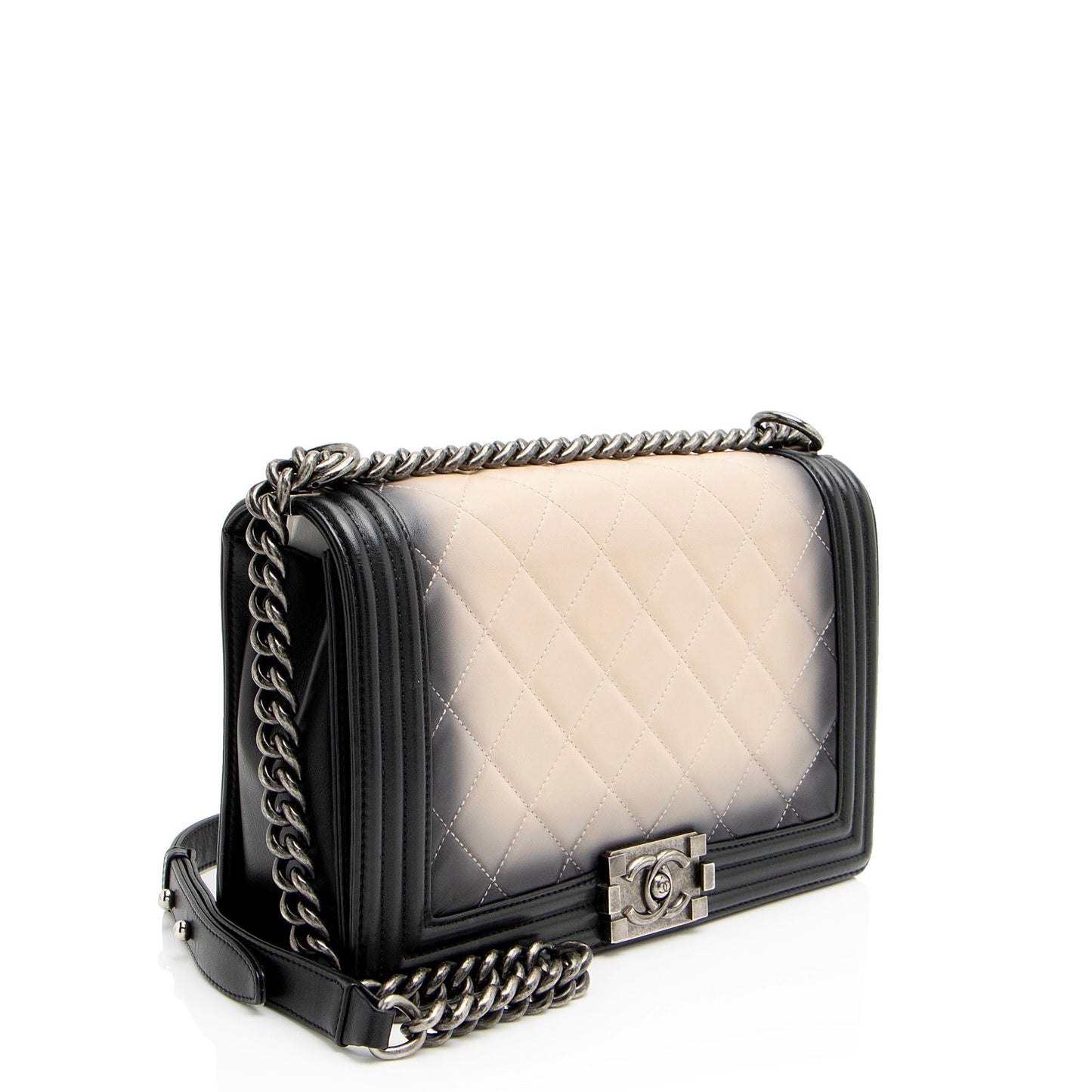 Chanel Ombre Lambskin New Boy Handbag