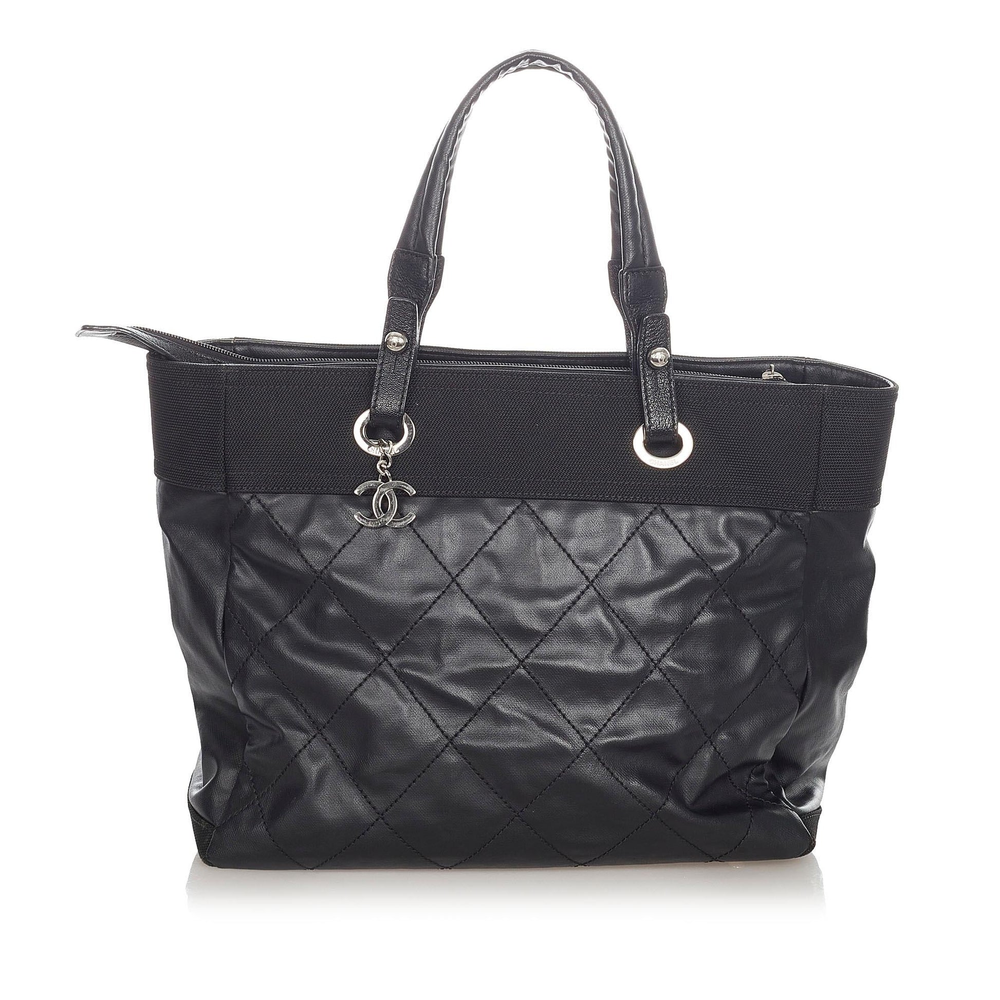 Chanel Paris Biarritz Tote Bag (SHG-23287) Denim Mini Jewelry