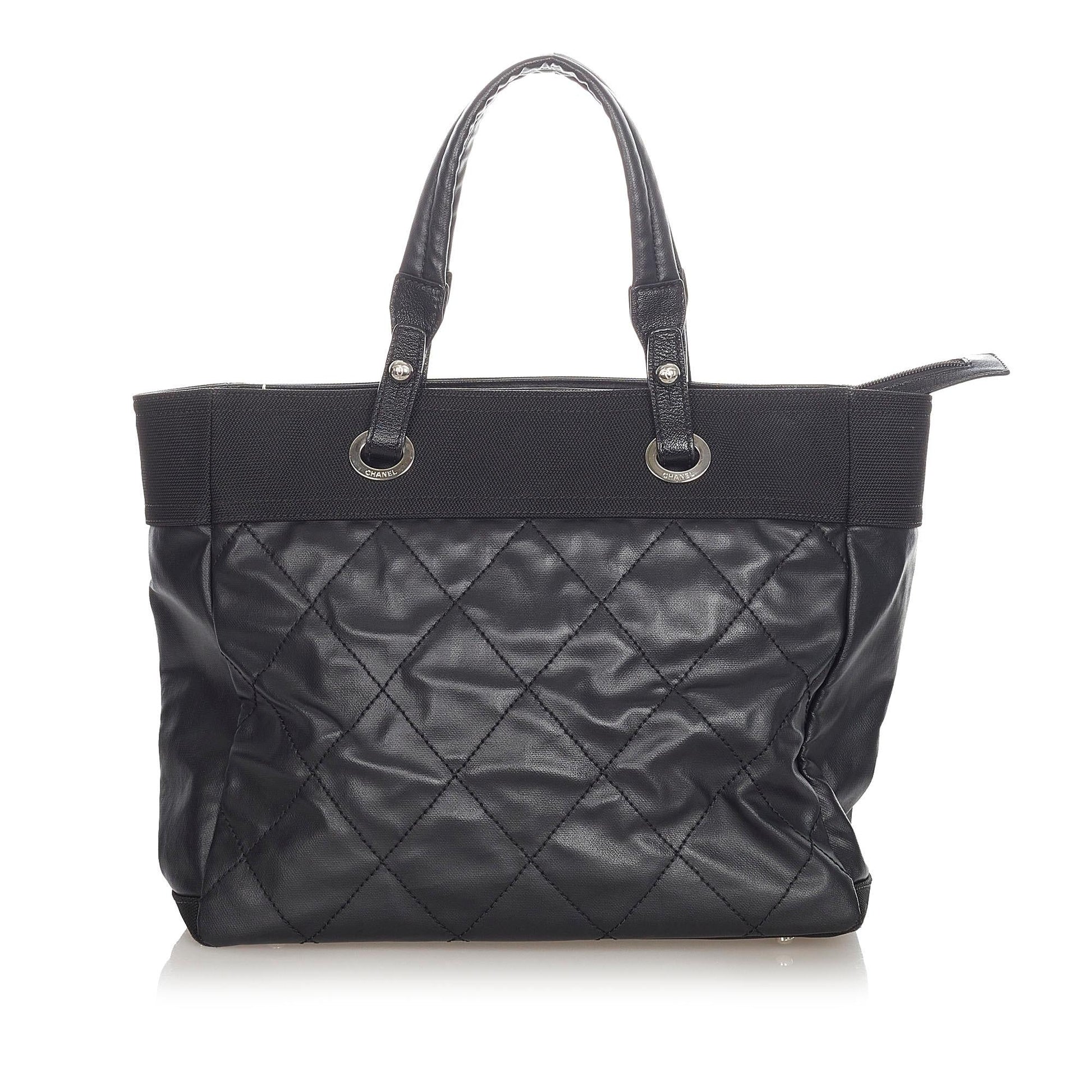 Chanel Paris Biarritz SHG PM Tote Bag