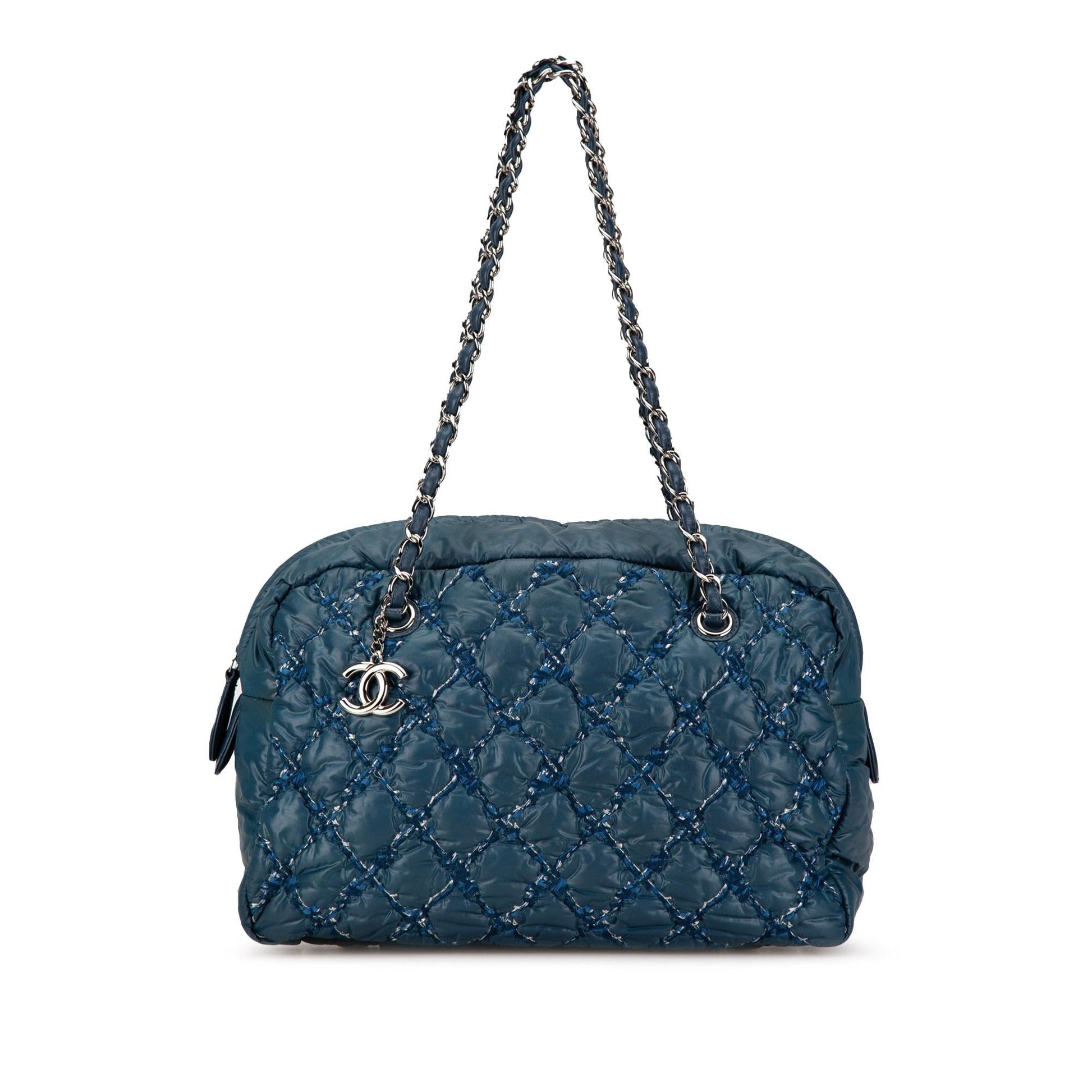 Chanel Paris-Byzance Nylon Tweed On Stitch SHG-O1wG5G Shoulder Bag