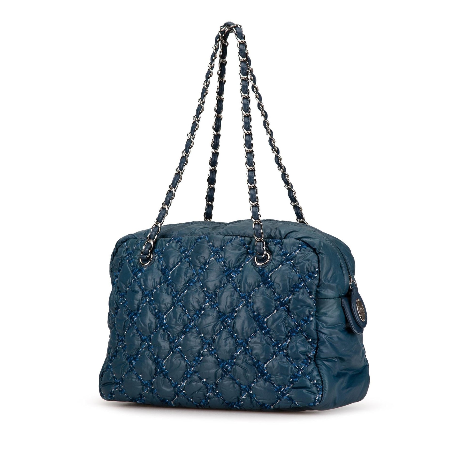 Chanel Paris-Byzance Nylon Tweed On Stitch SHG-O1wG5G Shoulder Bag