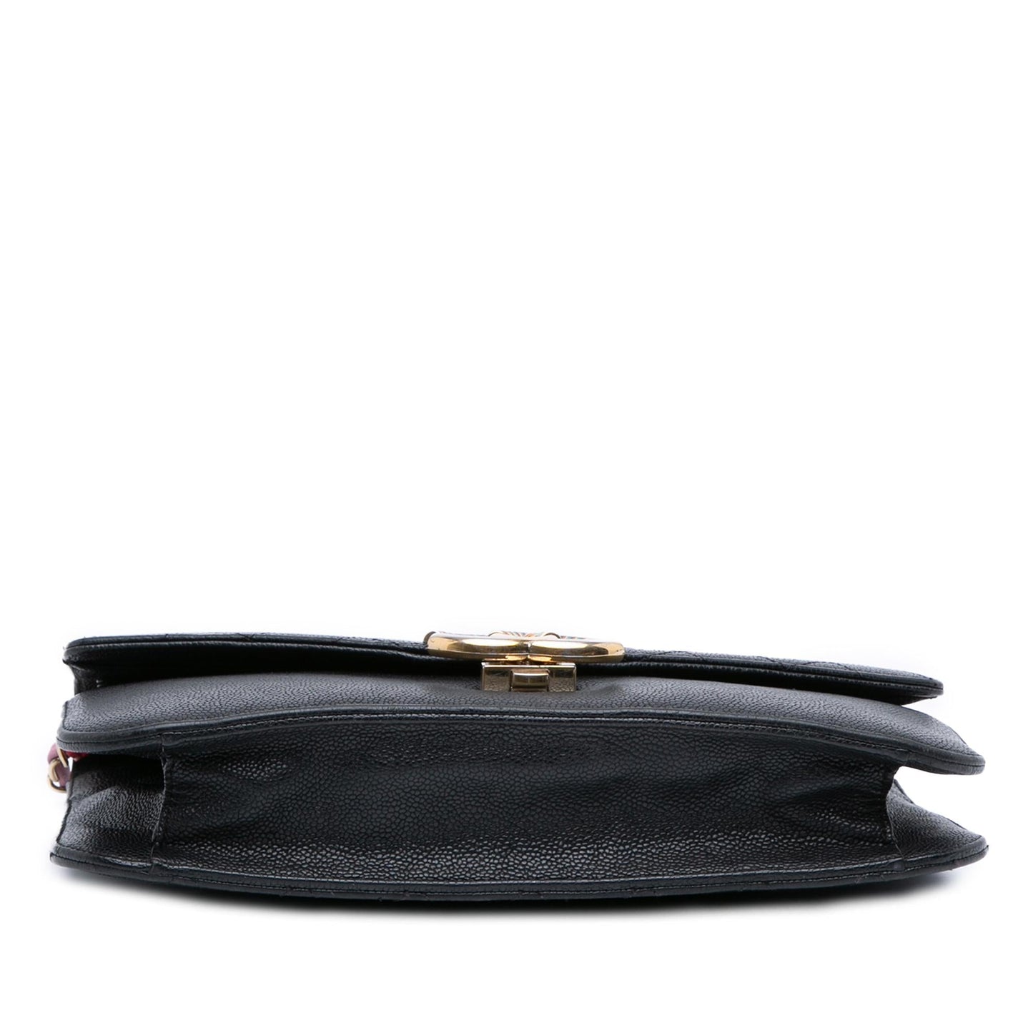 Chanel Paris Cuba Caviar Thread Around Flap Handbag