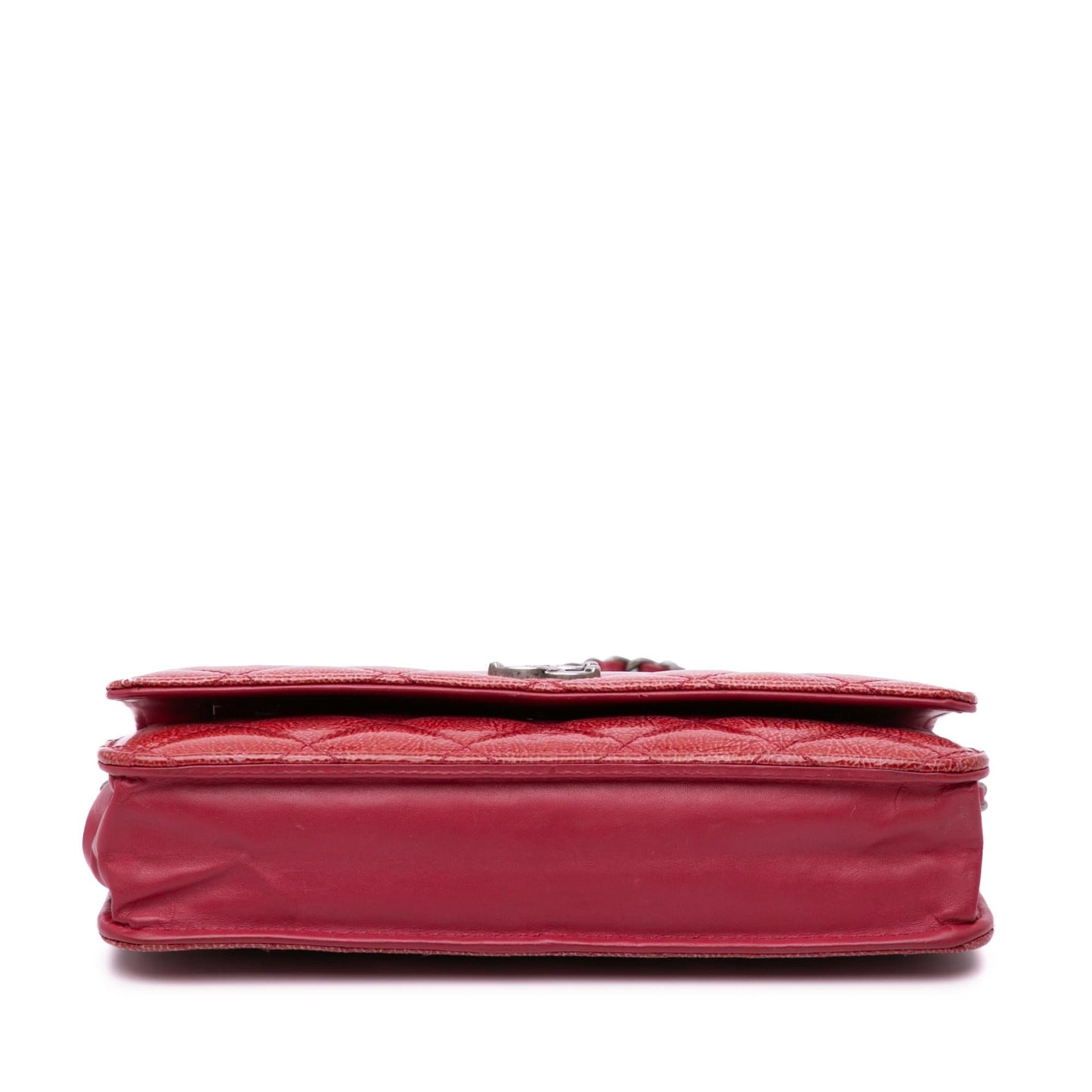 Chanel Paris Dallas CC Patent Goatskin on Wallet Case