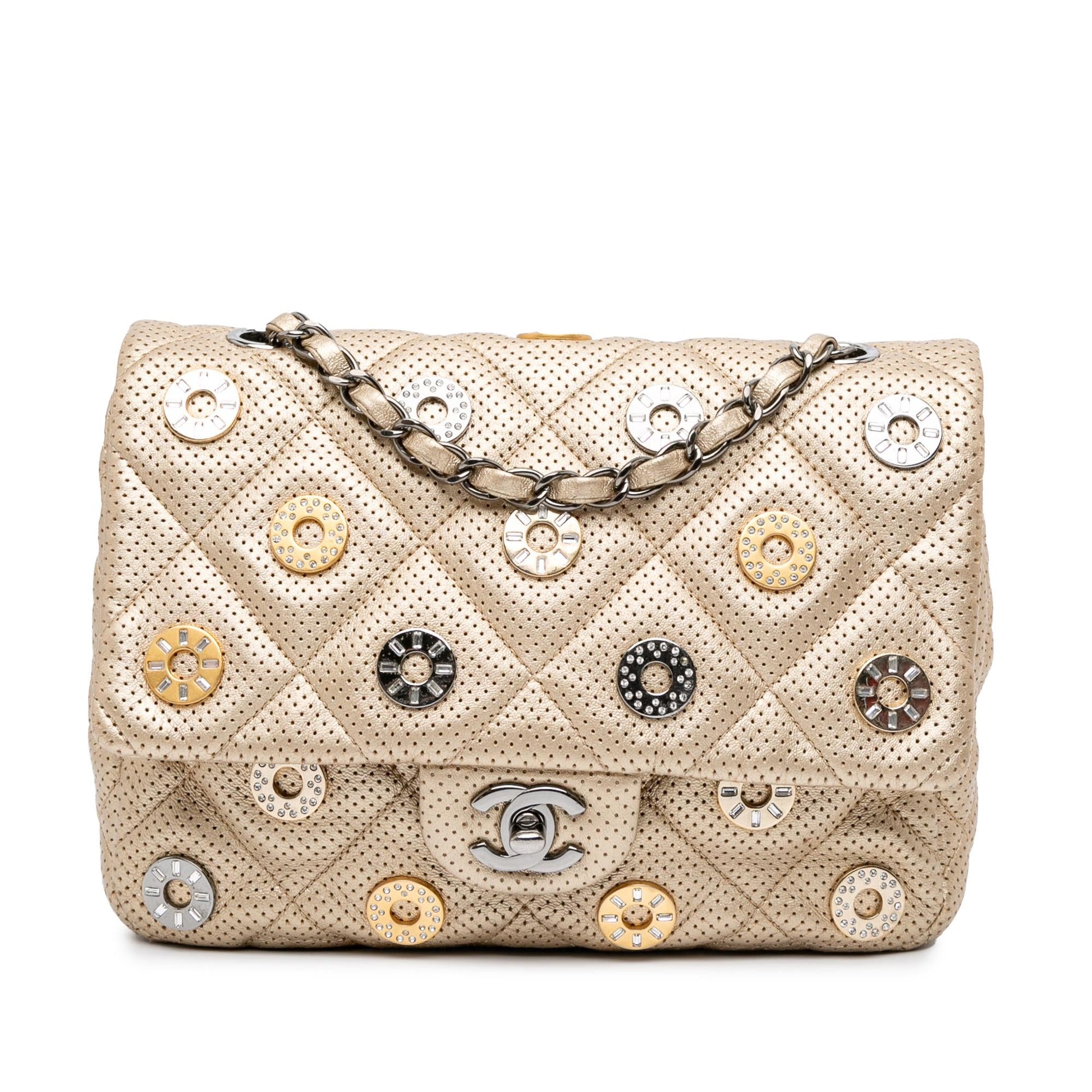 Chanel Paris-Dubai Perforated Small Handbag