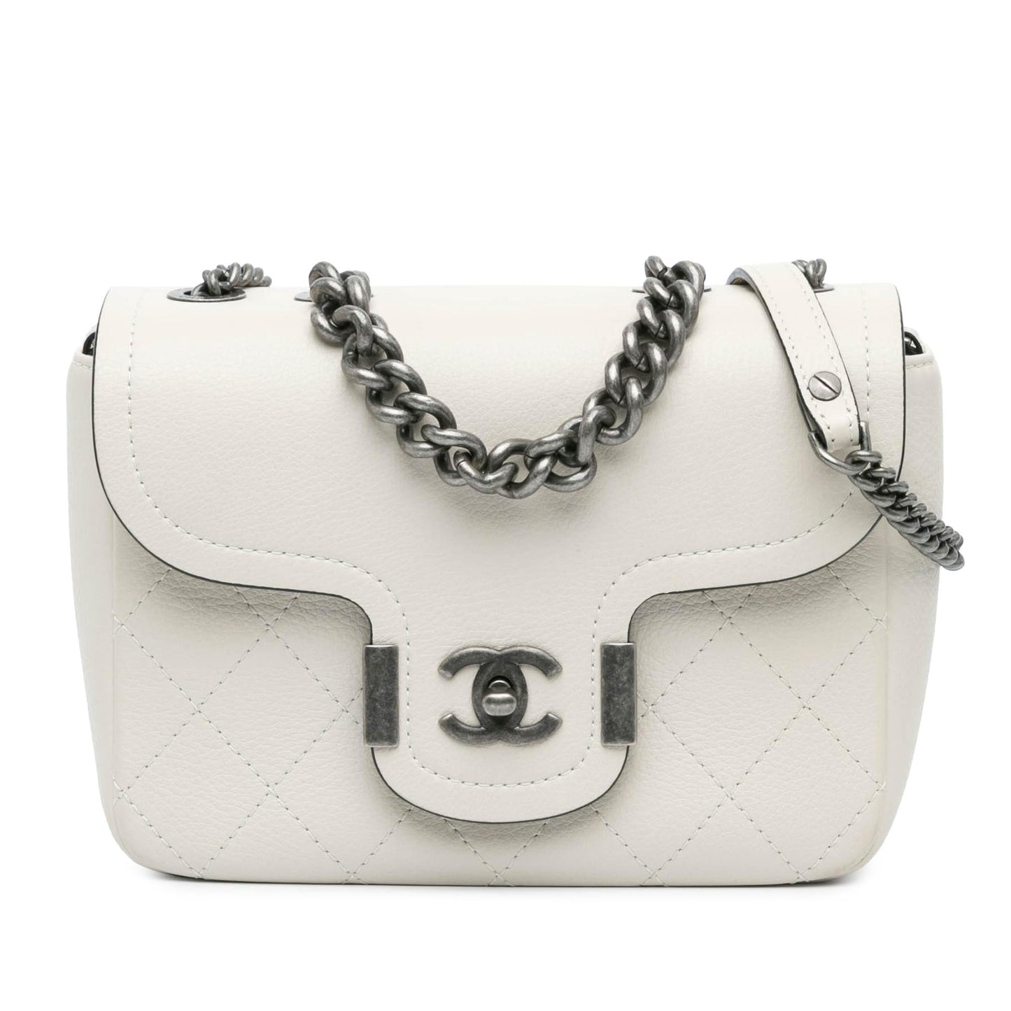 Chanel Paris Greece Calfskin Archi Chic Flap Handbag
