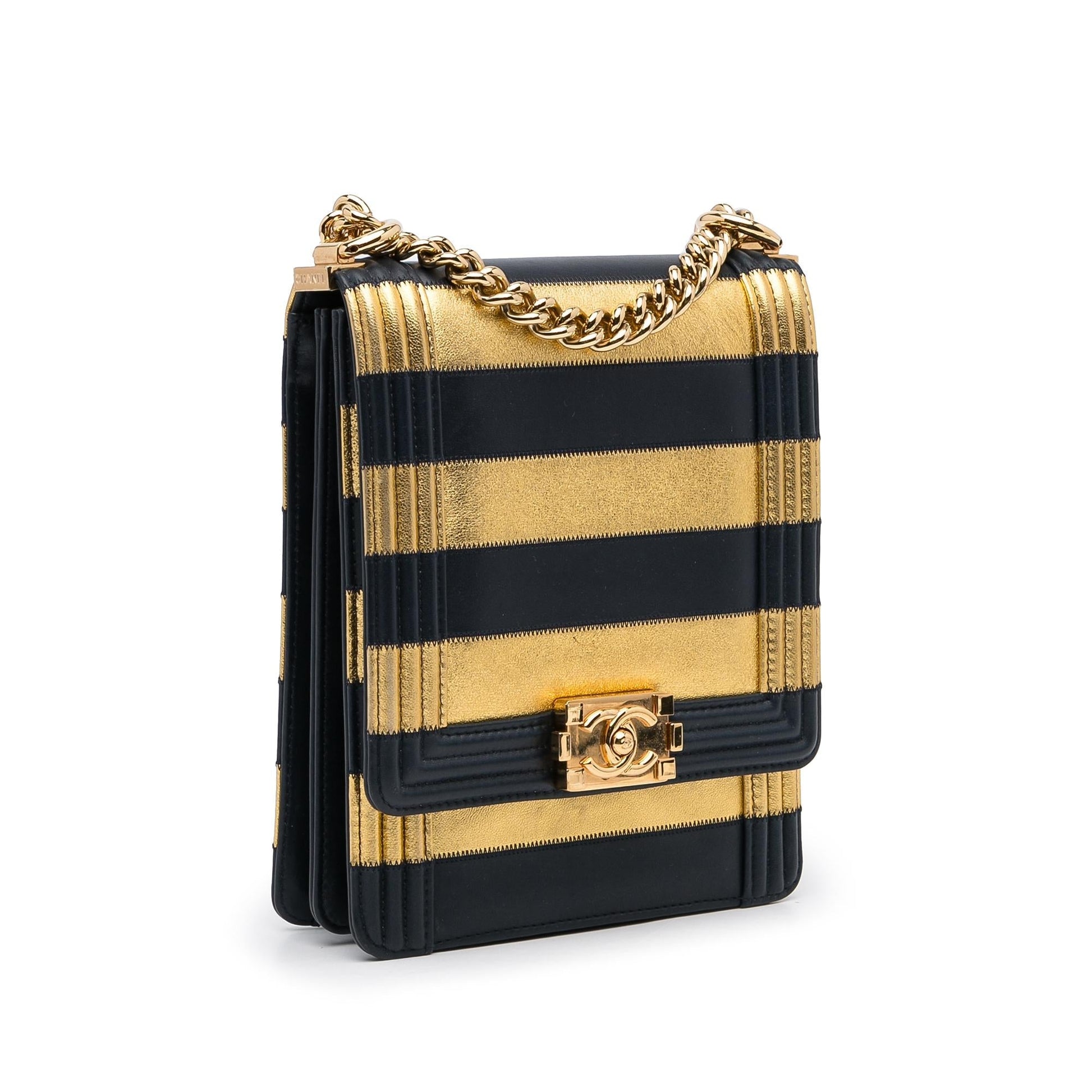 Chanel Paris-New York North South Boy Flap Bag