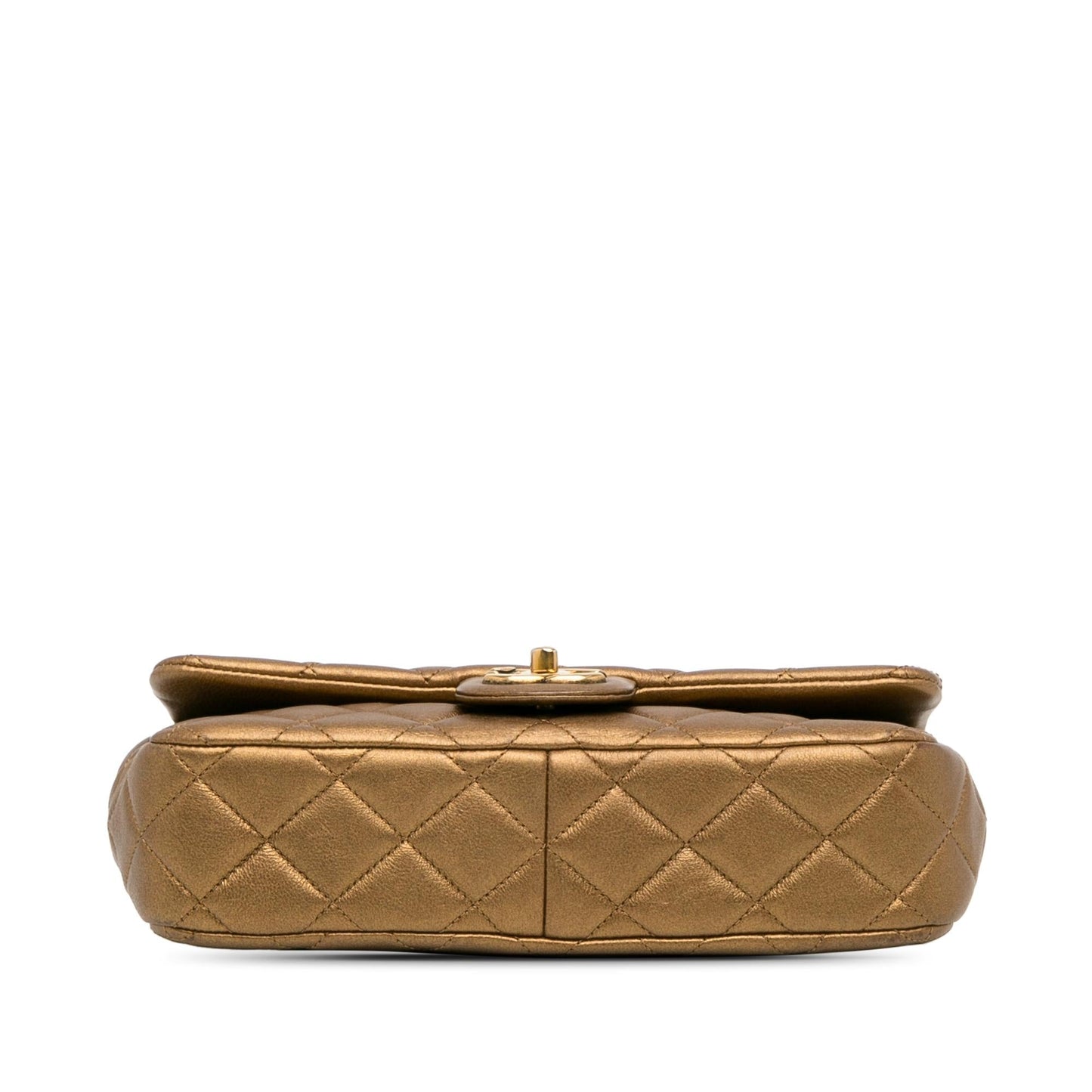Chanel Paris-Salzburg Metallic Lambskin CC Eyelet Flap (SHG-E5PCT2)