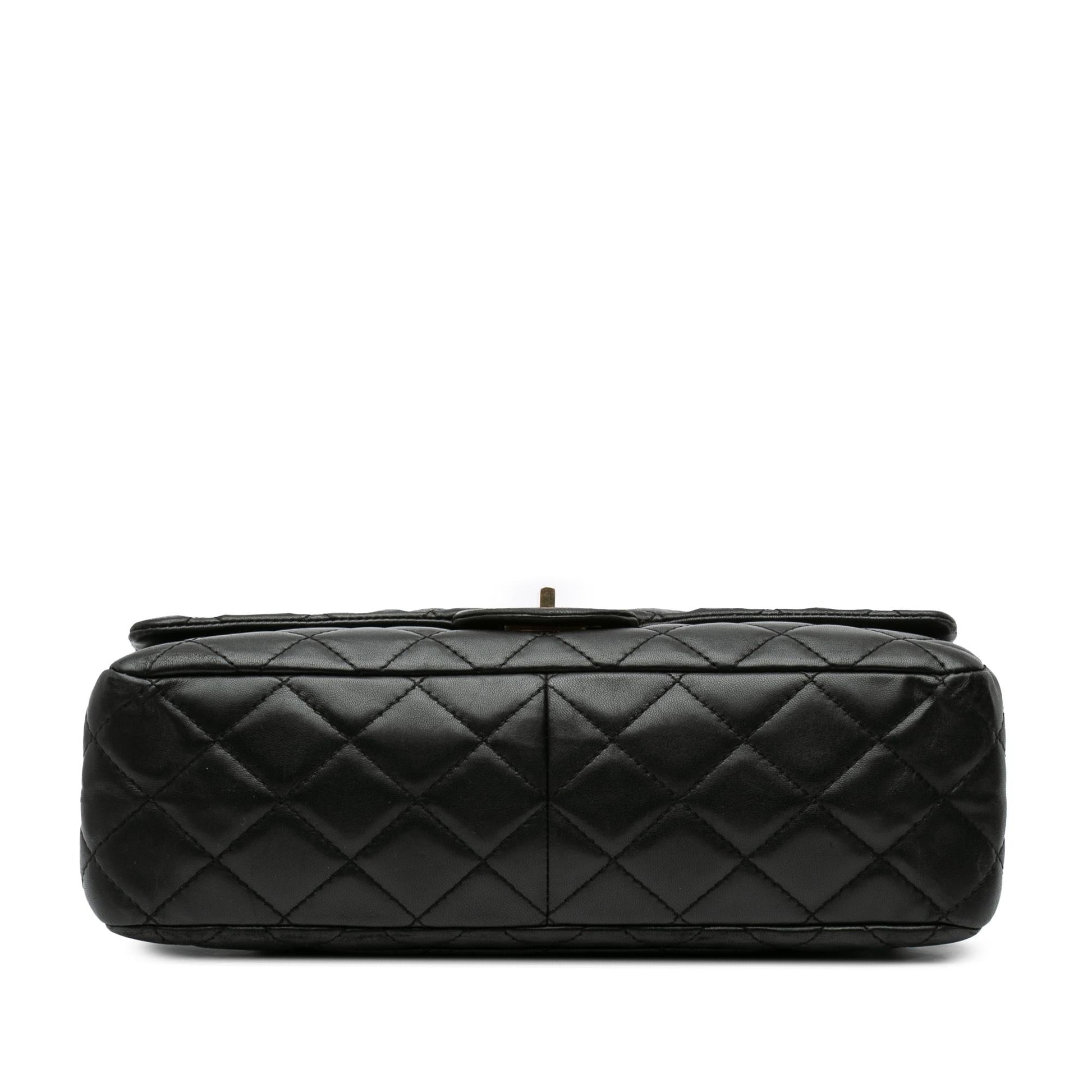 Chanel Paris-Shanghai Reissue 2.55 Quilted Lambskin Double Handbag