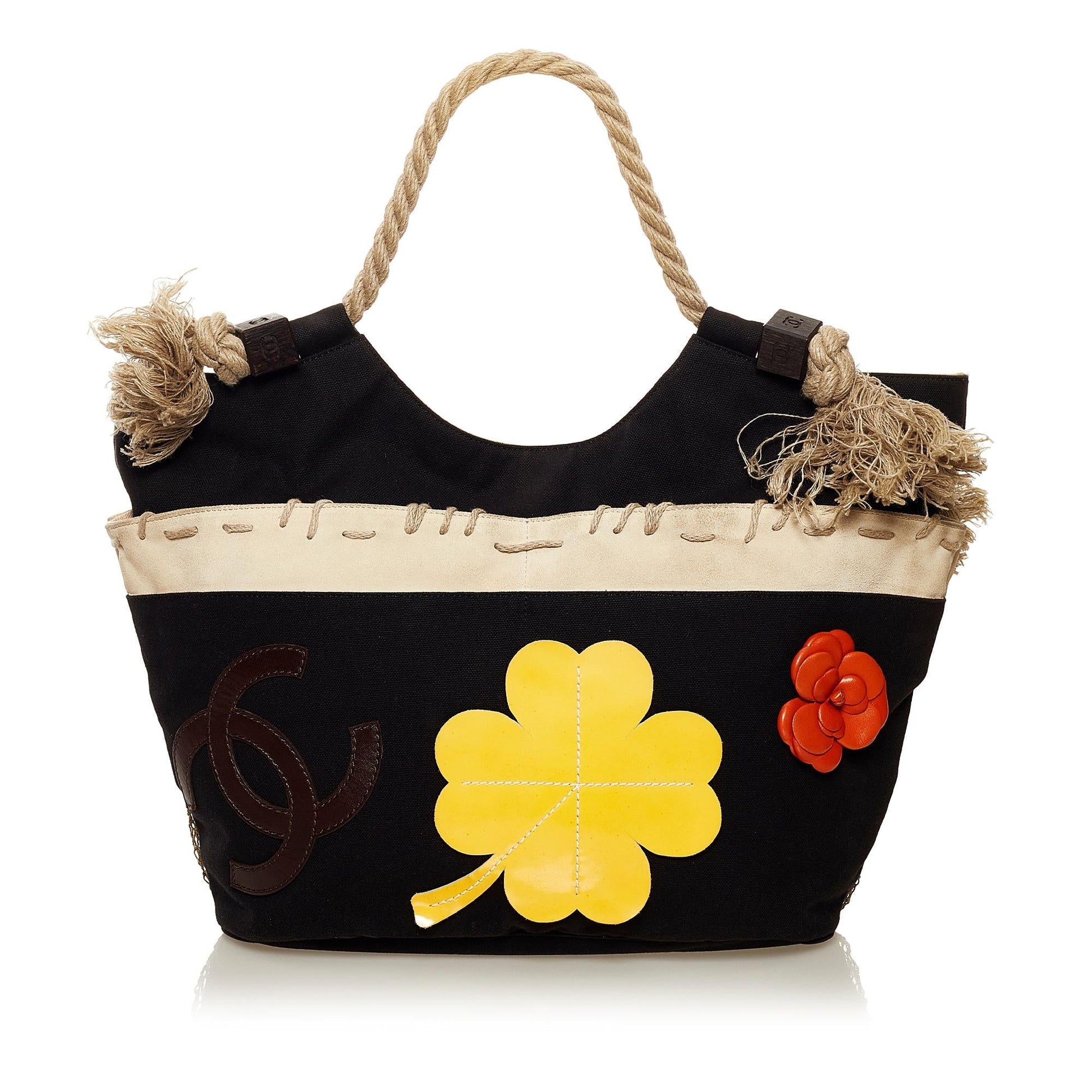 Chanel Patchwork Icon SHG Canvas Tote Bag
