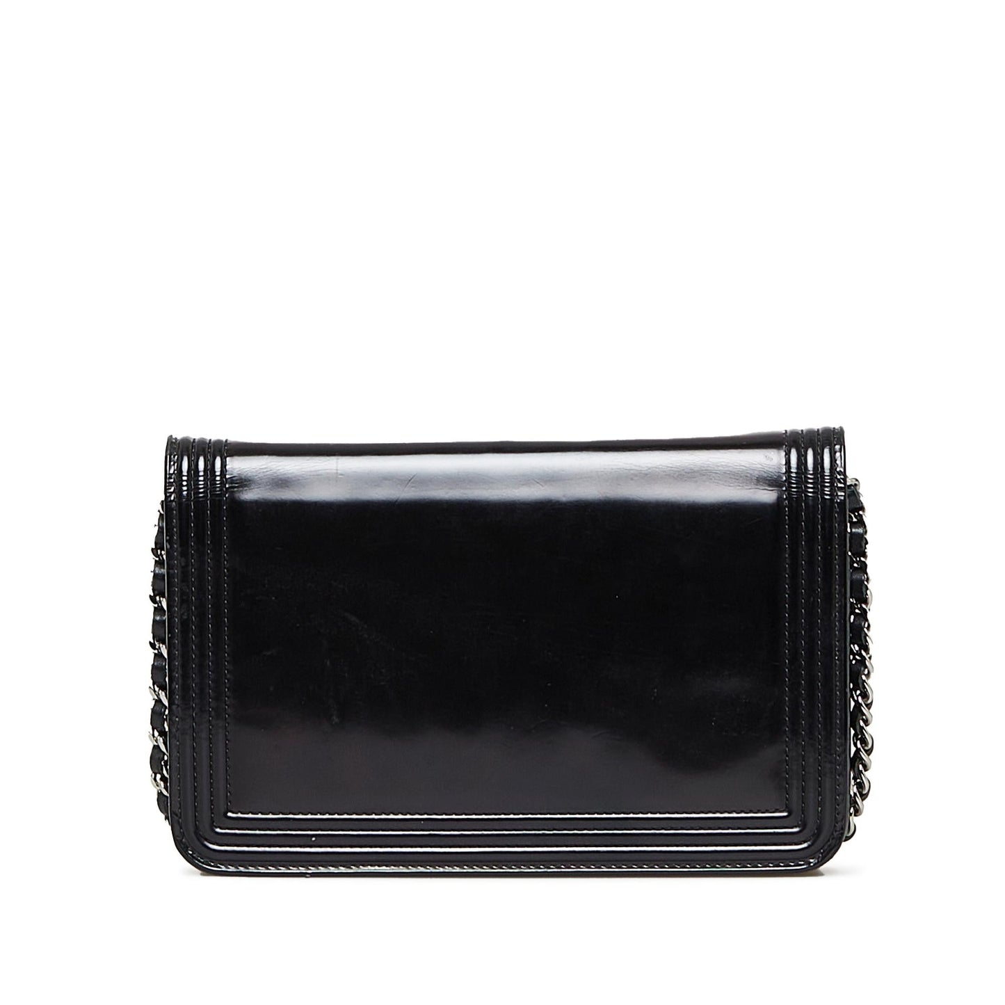 Chanel Patent Boy On SHG-ENHIOH Wallet Case