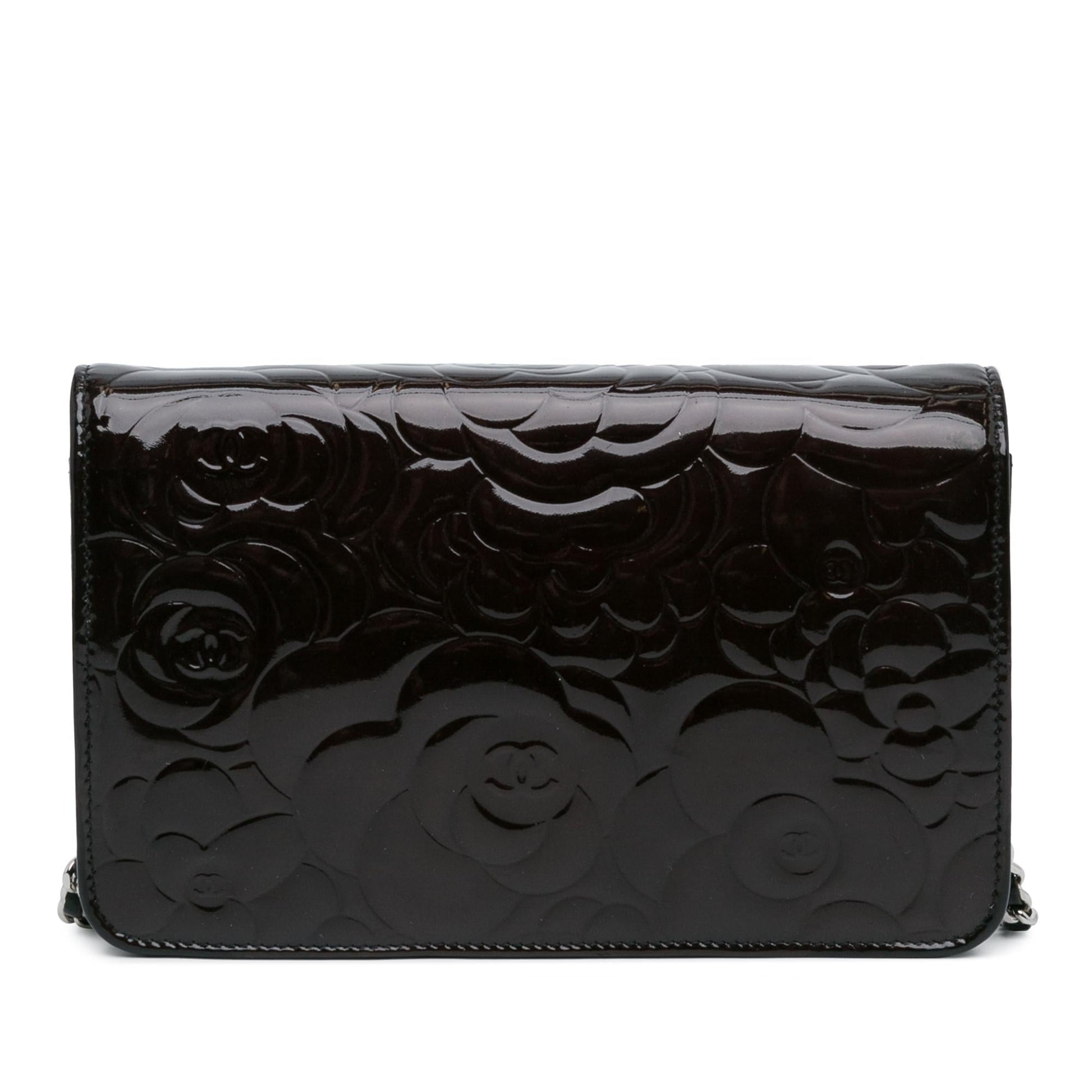 Chanel Patent Camellia On SHG-s5zcX3 Wallet Case