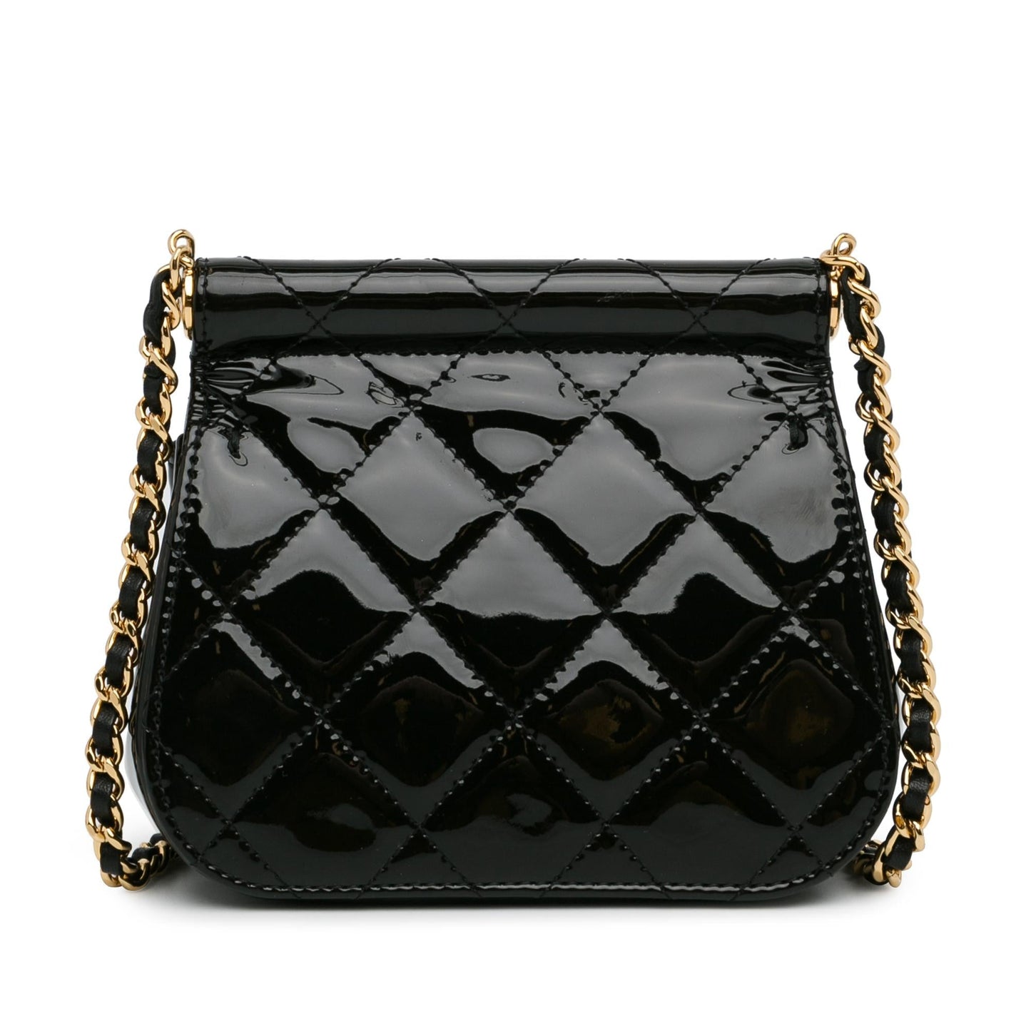 Chanel Patent Frame Flap SHG-kmbz5Y Clutch Bag