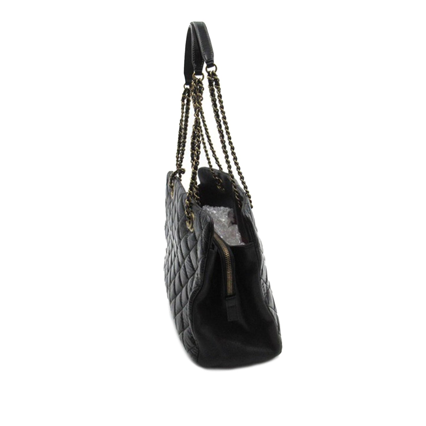 Chanel Patent Goatskin Paris Salzburg CC Eyelet Shoulder Bag Shg Kmmotx