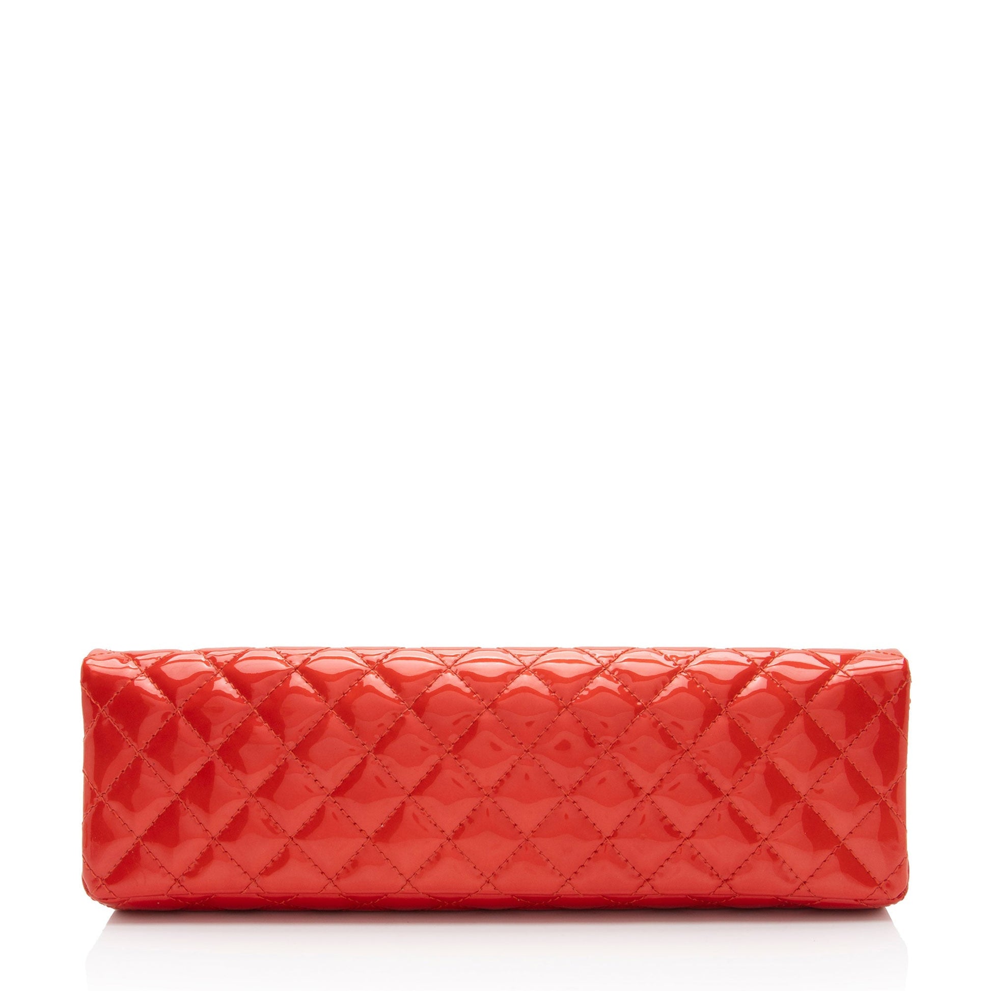 Chanel Patent 2.55 Reissue E W SHF-Og65LE Leather Clutch Bag