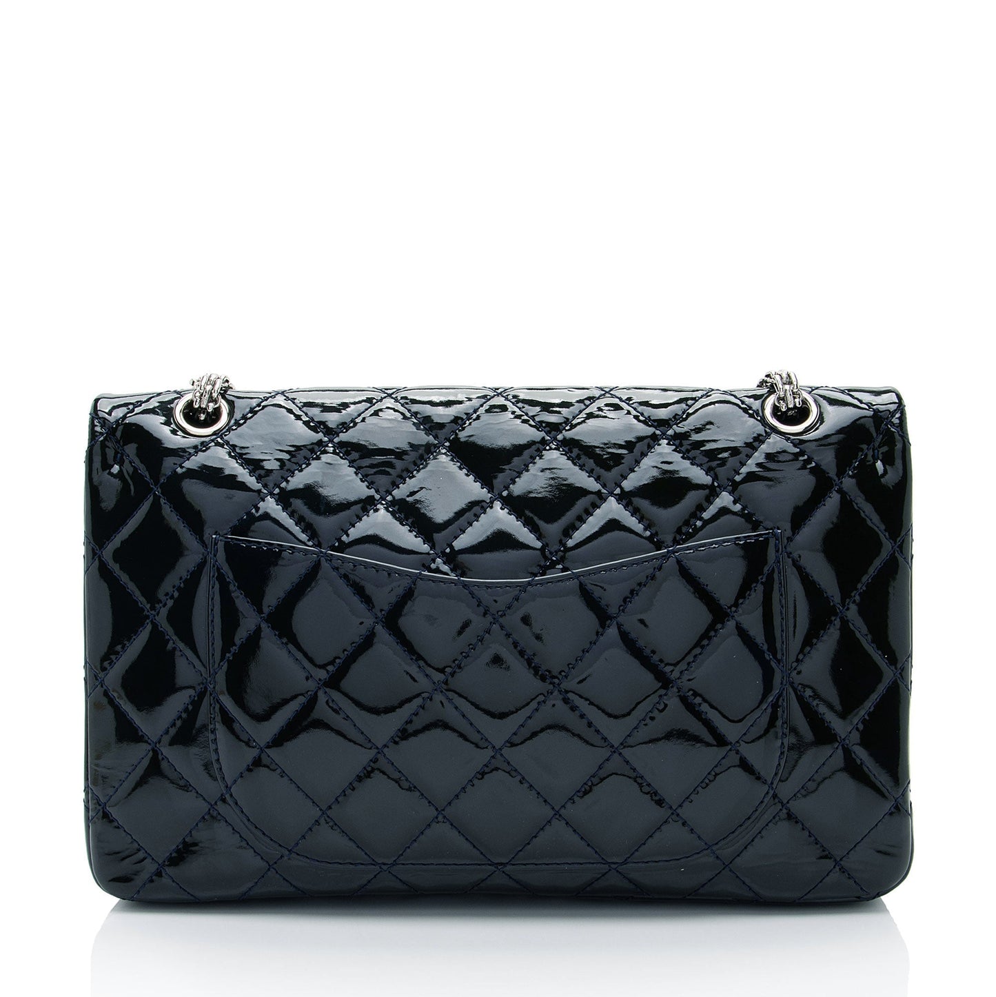 Chanel Patent Leather Calfskin Reissue 227 Double Flap Bag 227301 Front 1 Parent