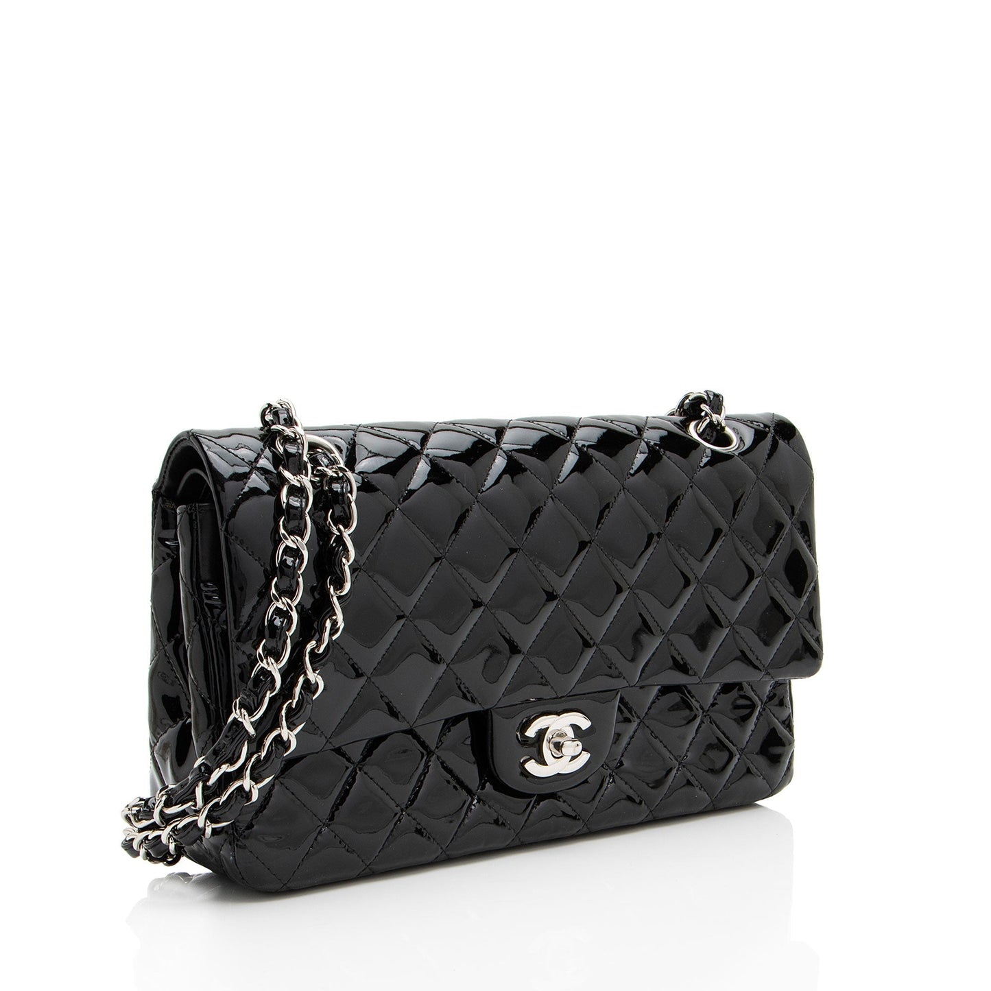 Chanel Patent Leather Classic Medium Double Flap Bag 219148 Right Angle 0 Parent 8D790253 0361 41B1 BFA0 E18423D96643
