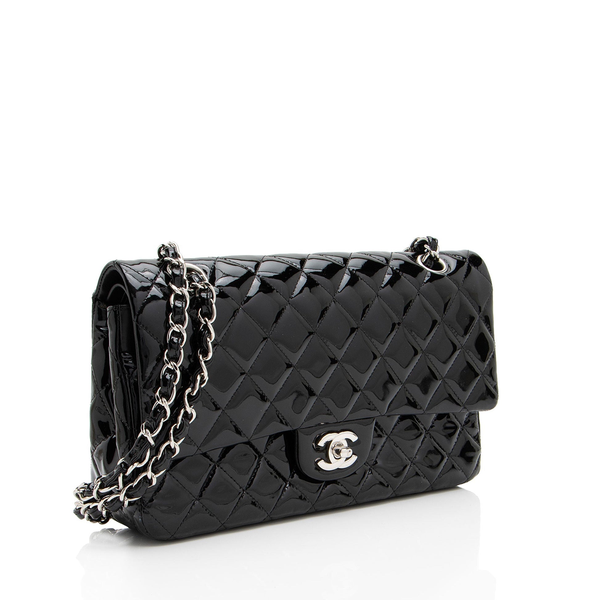 Chanel Patent Leather Classic Medium Double Flap Bag 219148 Right Angle 0 Parent 8D790253 0361 41B1 BFA0 E18423D96643
