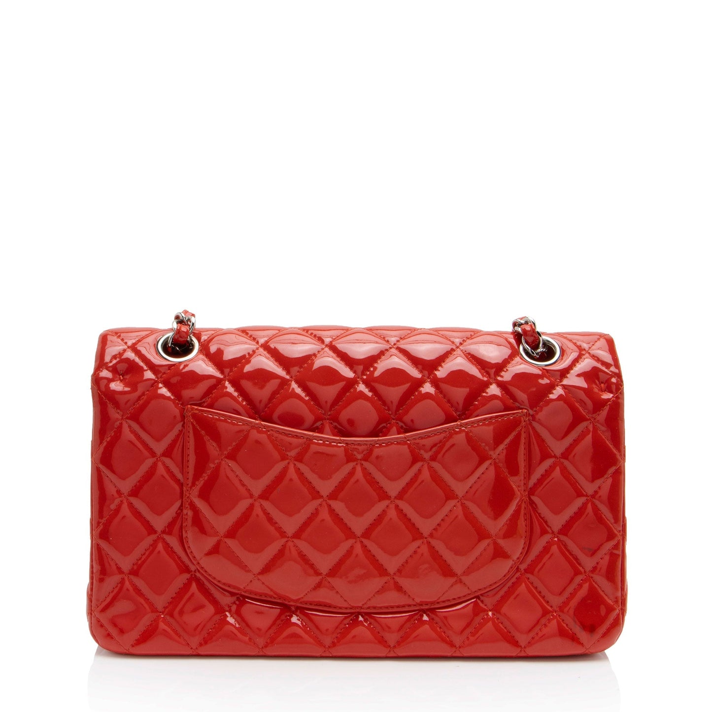 Chanel Patent Classic Double Flap SHF-N0PJ3H Leather Shoulder Bag
