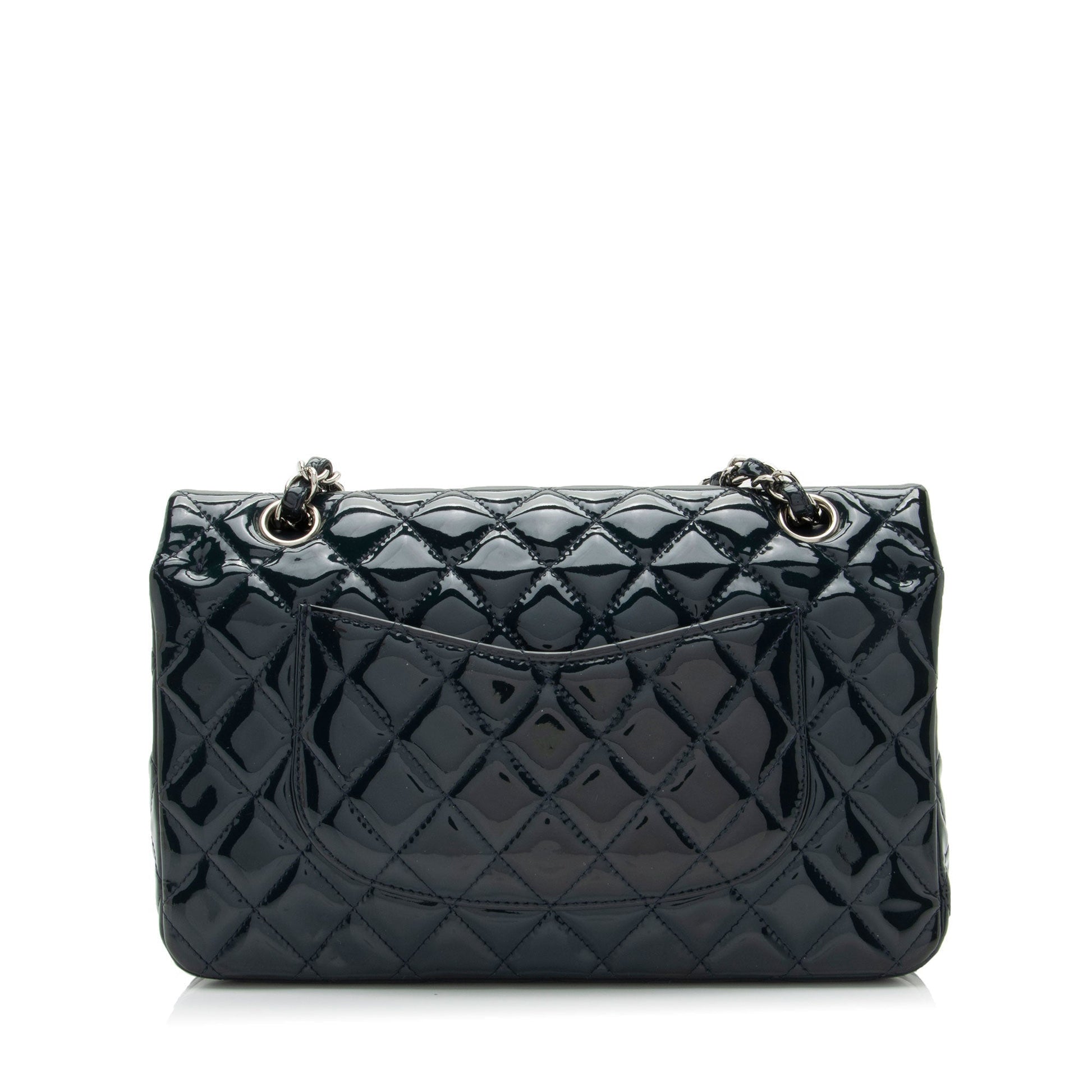 Chanel Patent Classic Double Flap SHF-lLuqxa Leather Shoulder Bag