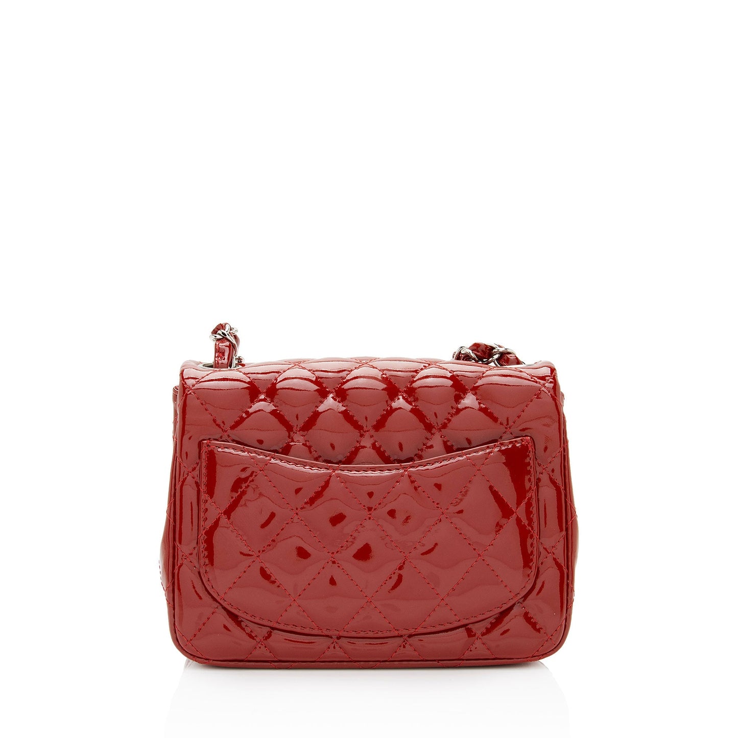 Chanel Patent Classic Square Flap SHF-XYG7aO Leather Shoulder Bag