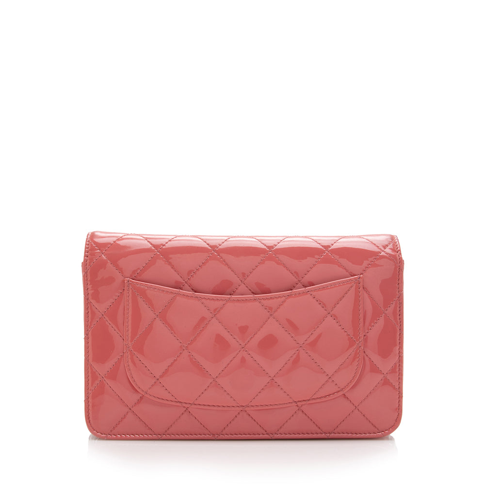 Chanel Patent Classic on SHF Leather Wallet Case